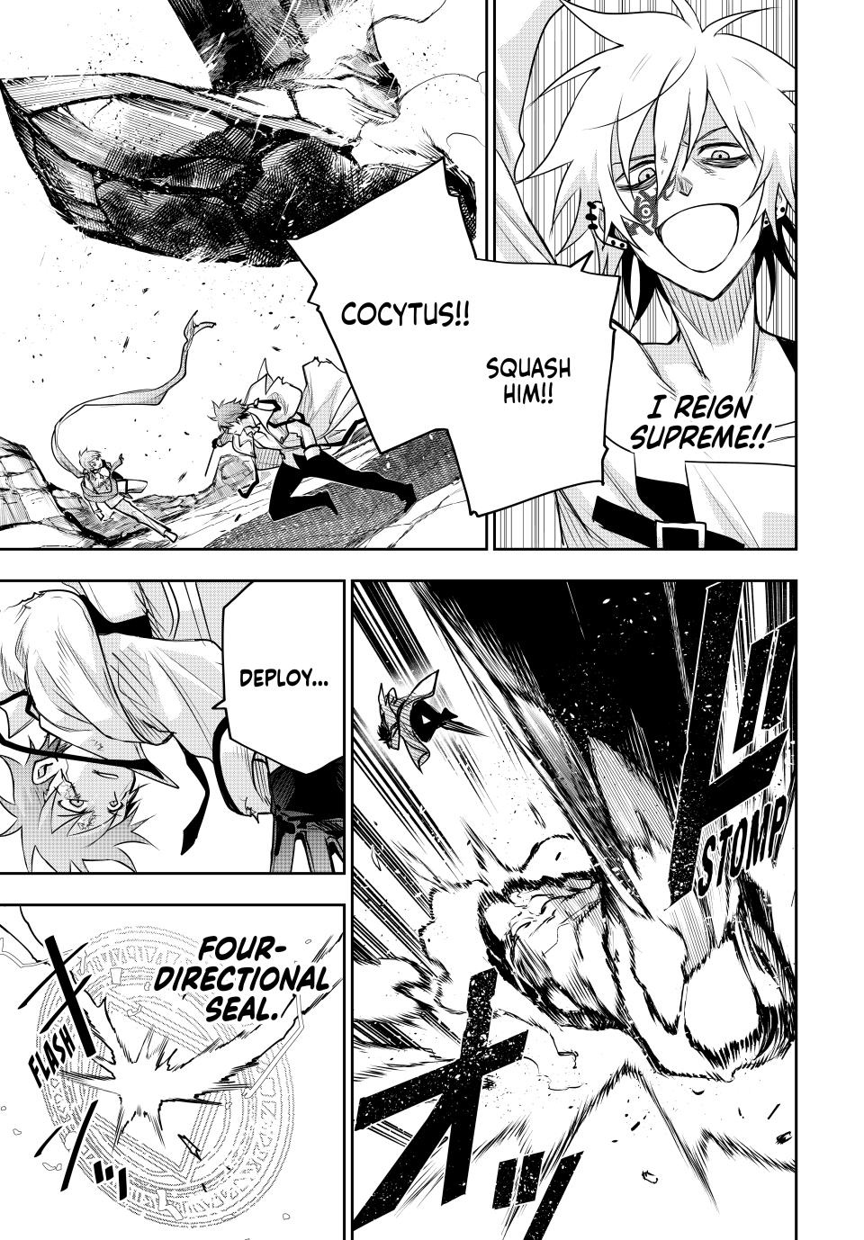 Mikata ga Yowa Sugite Hojo Mahou ni Toushite ita Kyuutei Mahou shi, Tsuihou Sarete Saikyou wo Mezasu Chap 114 - Next Chap 115