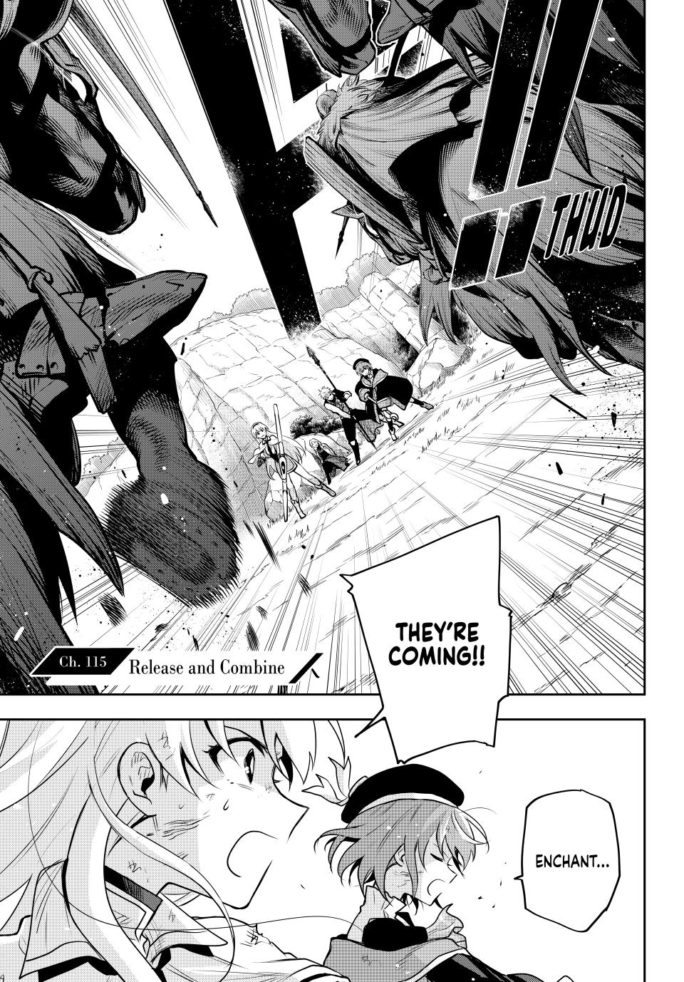 Mikata ga Yowasugite Hojo Mahou ni Tesshiteita Kyuutei Mahoushi, Tsuihou sarete Saikyou wo Mezashimasu Chap 115 - Next Chap 116