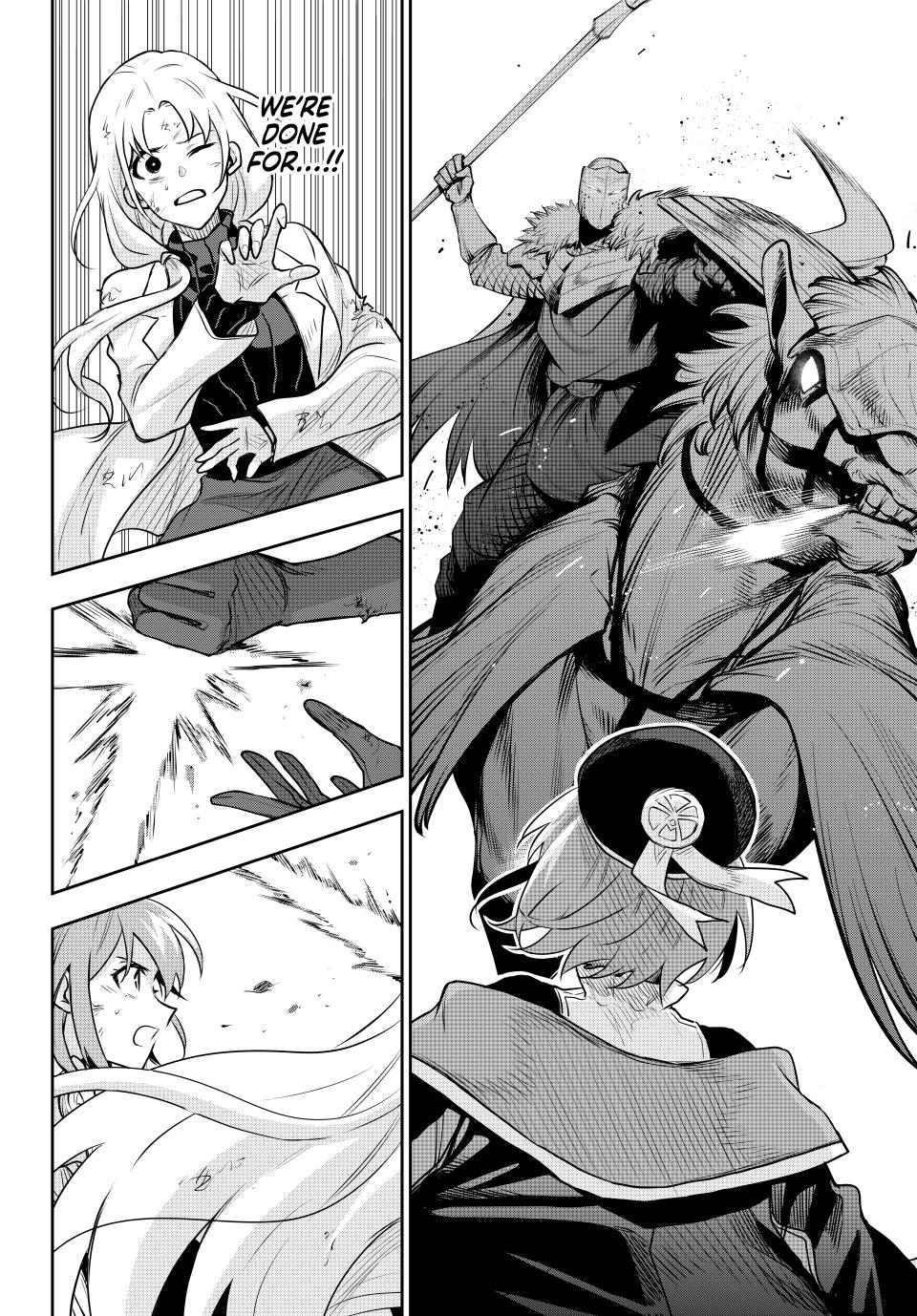 Mikata ga Yowa Sugite Hojo Mahou ni Toushite ita Kyuutei Mahou shi, Tsuihou Sarete Saikyou wo Mezasu Chap 115 - Next Chap 116