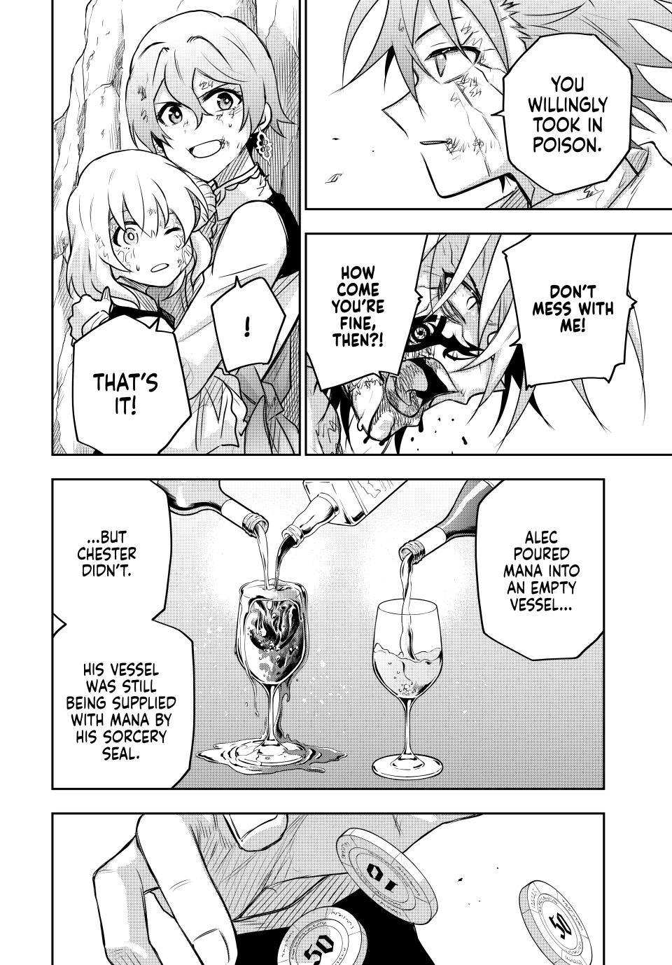 Mikata ga Yowa Sugite Hojo Mahou ni Toushite ita Kyuutei Mahou shi, Tsuihou Sarete Saikyou wo Mezasu Chap 116 - Next Chap 117