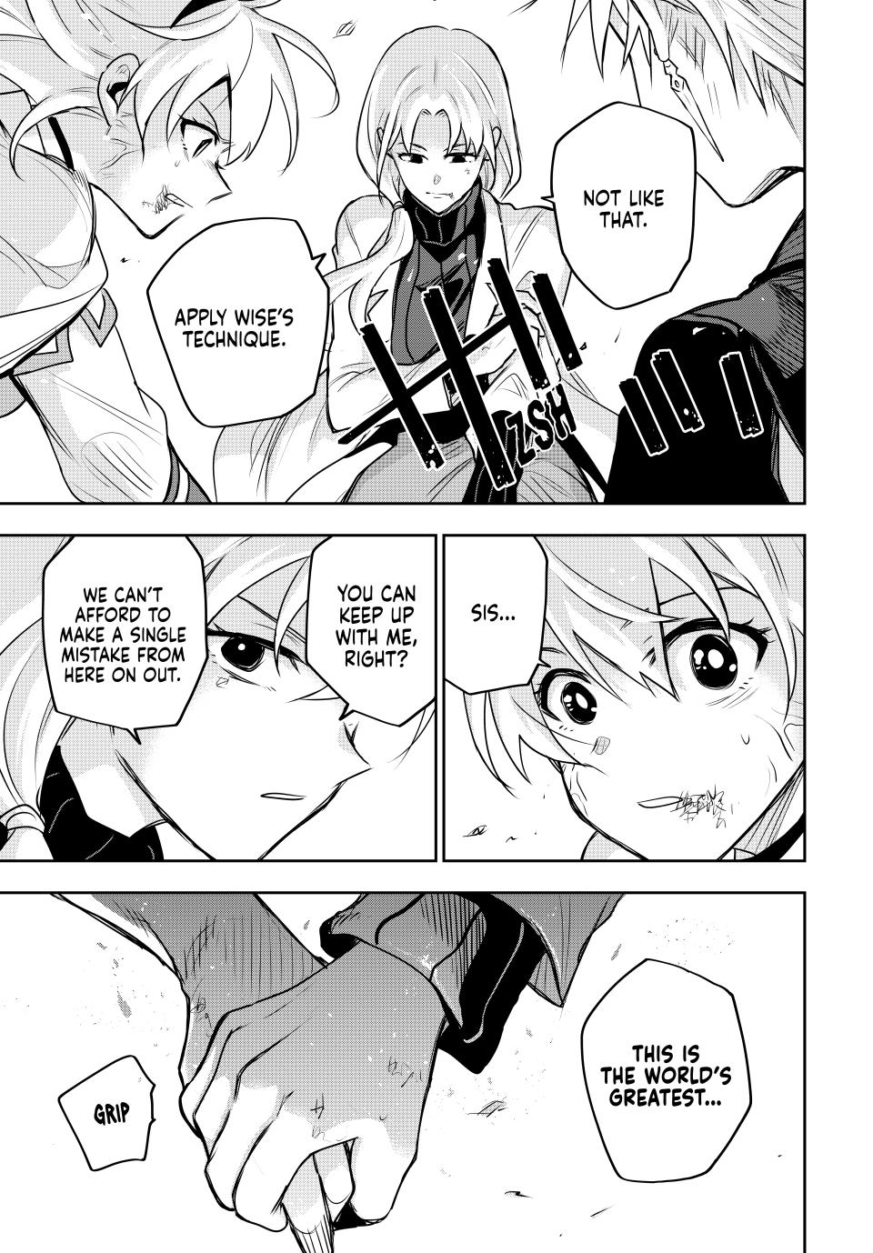 Mikata ga Yowa Sugite Hojo Mahou ni Toushite ita Kyuutei Mahou shi, Tsuihou Sarete Saikyou wo Mezasu Chap 118 - Next Chap 119