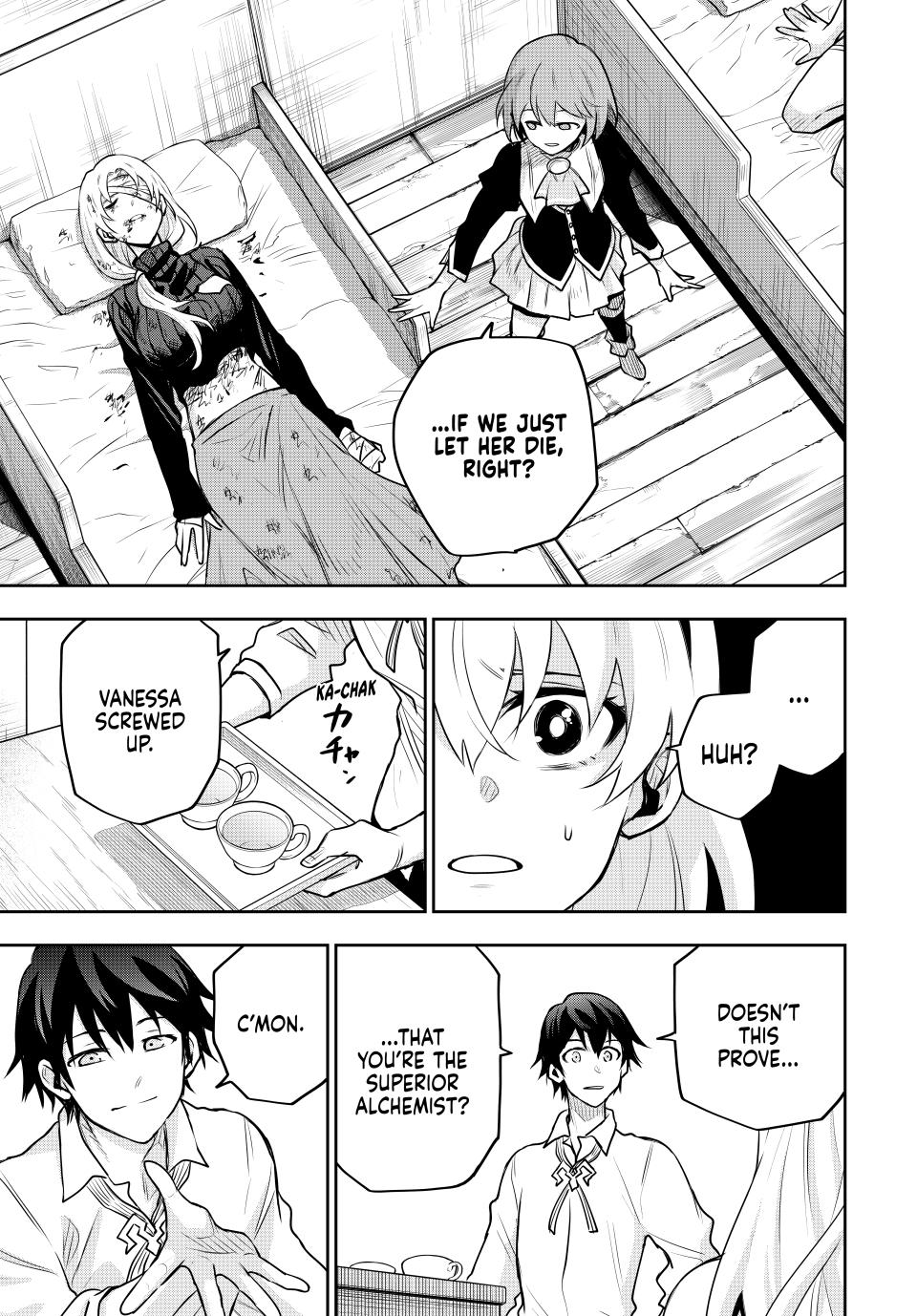 Mikata ga Yowa Sugite Hojo Mahou ni Toushite ita Kyuutei Mahou shi, Tsuihou Sarete Saikyou wo Mezasu Chap 110 - Next Chap 111