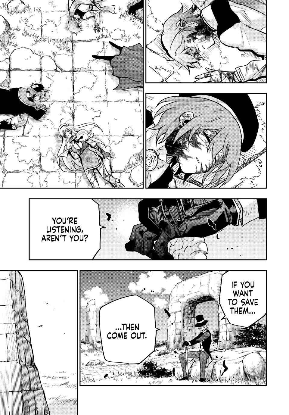 Mikata ga Yowa Sugite Hojo Mahou ni Toushite ita Kyuutei Mahou shi, Tsuihou Sarete Saikyou wo Mezasu Chap 111 - Next Chap 112