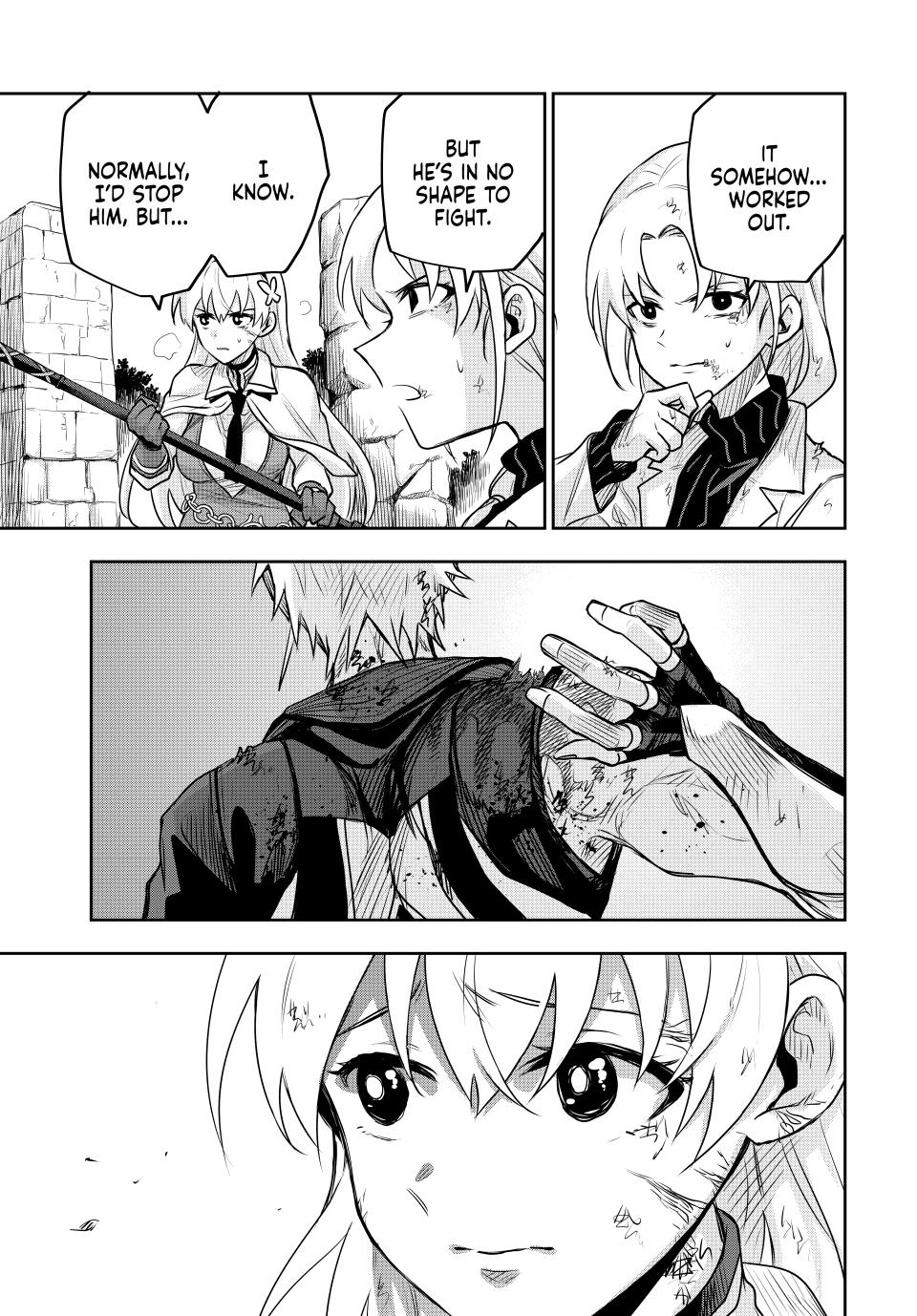 Mikata ga Yowa Sugite Hojo Mahou ni Toushite ita Kyuutei Mahou shi, Tsuihou Sarete Saikyou wo Mezasu Chap 113 - Next Chap 114