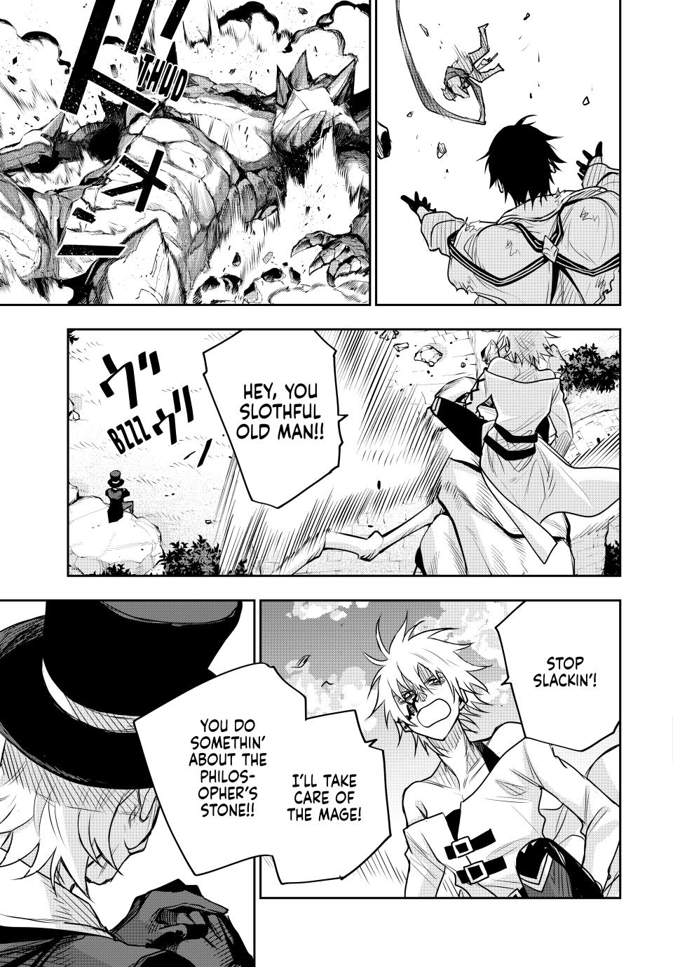 Mikata ga Yowa Sugite Hojo Mahou ni Toushite ita Kyuutei Mahou shi, Tsuihou Sarete Saikyou wo Mezasu Chap 113 - Next Chap 114