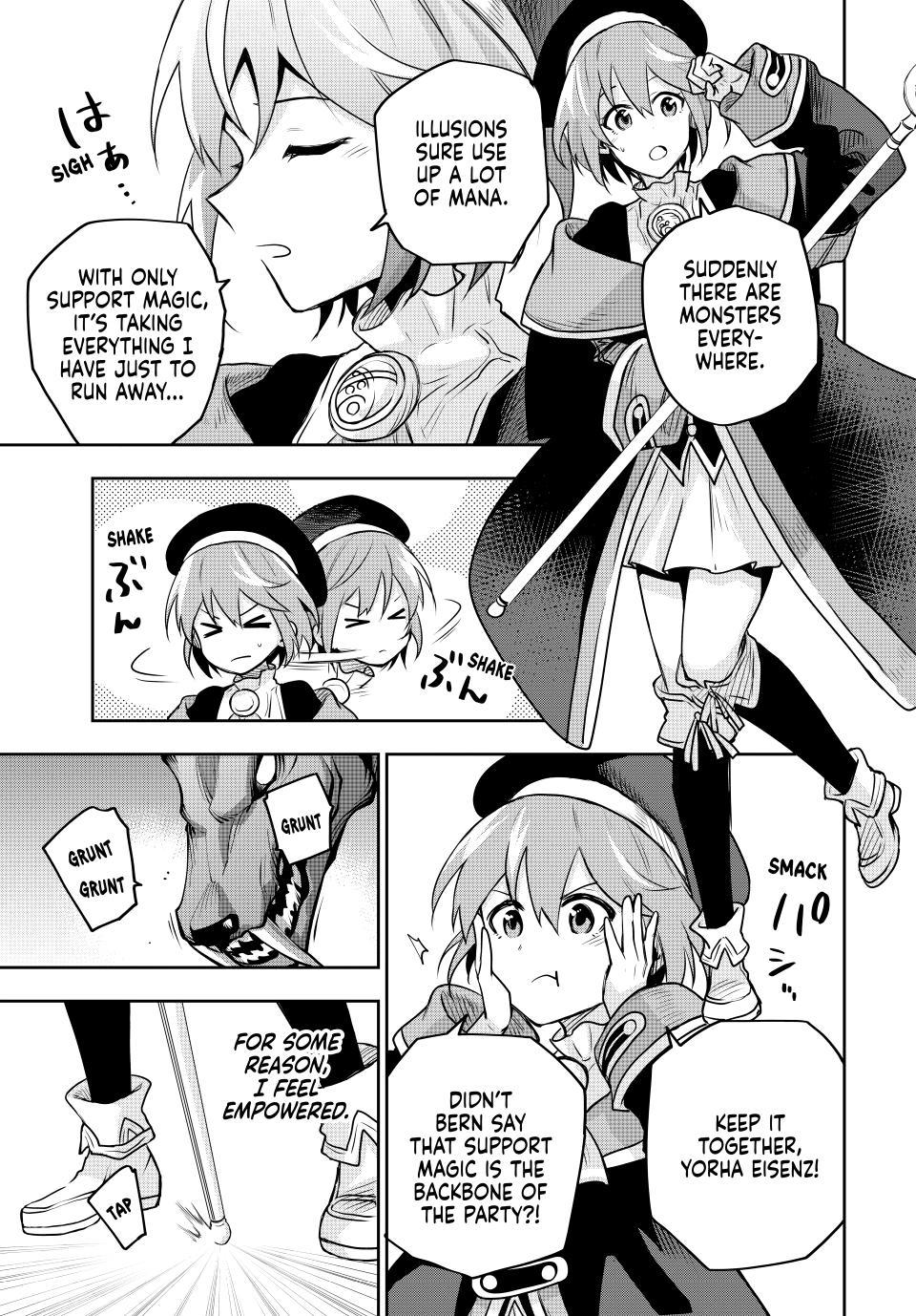 Mikata ga Yowa Sugite Hojo Mahou ni Toushite ita Kyuutei Mahou shi, Tsuihou Sarete Saikyou wo Mezasu Chap 124 - Next Chap 125