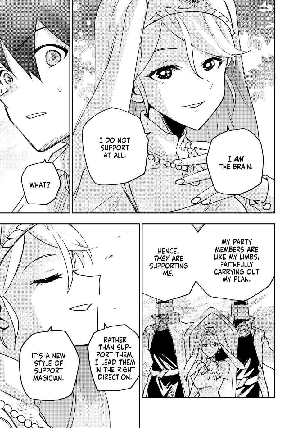 Mikata ga Yowa Sugite Hojo Mahou ni Toushite ita Kyuutei Mahou shi, Tsuihou Sarete Saikyou wo Mezasu Chap 125 - Next Chap 126