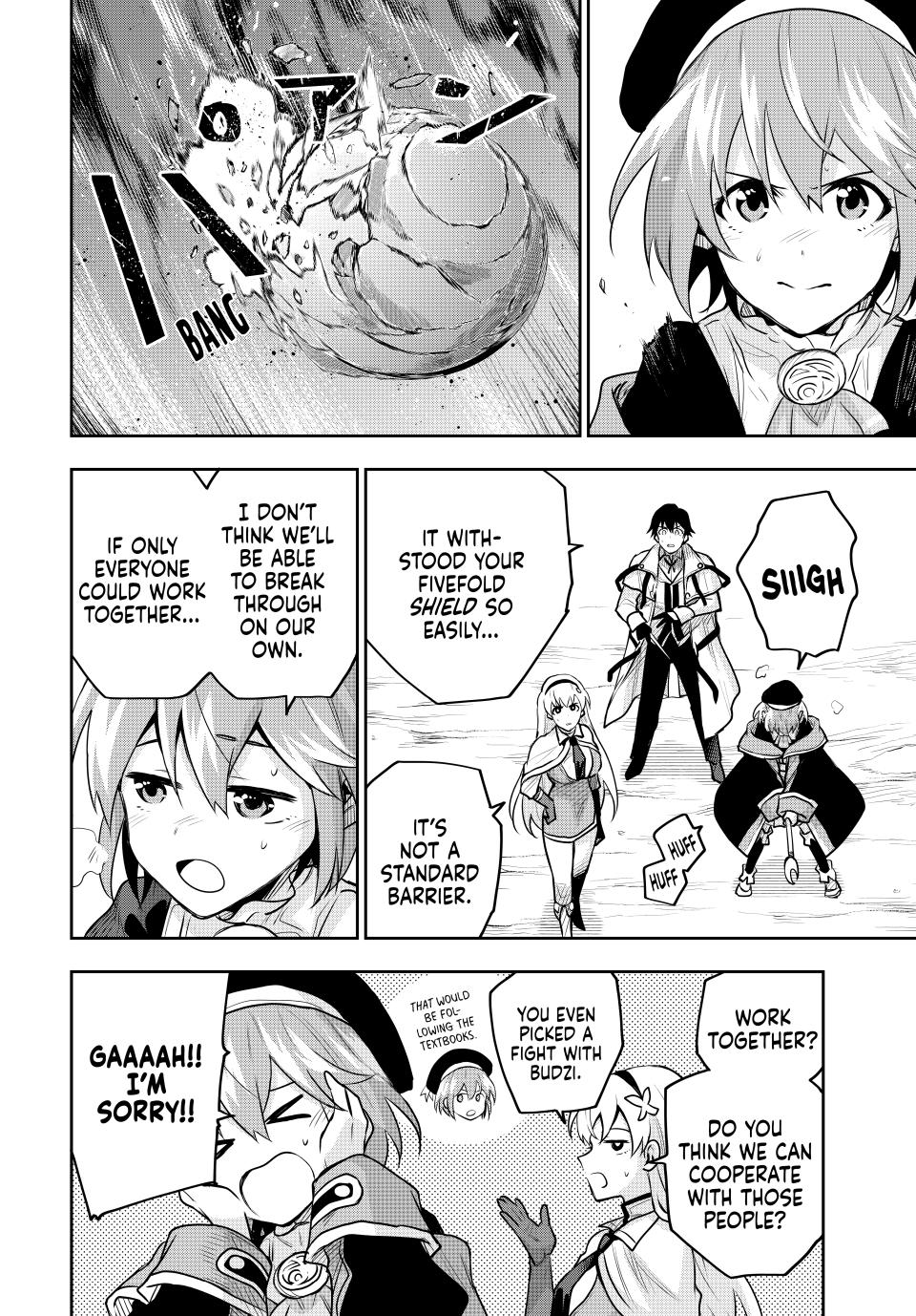 Mikata ga Yowa Sugite Hojo Mahou ni Toushite ita Kyuutei Mahou shi, Tsuihou Sarete Saikyou wo Mezasu Chap 129 - Next Chap 130
