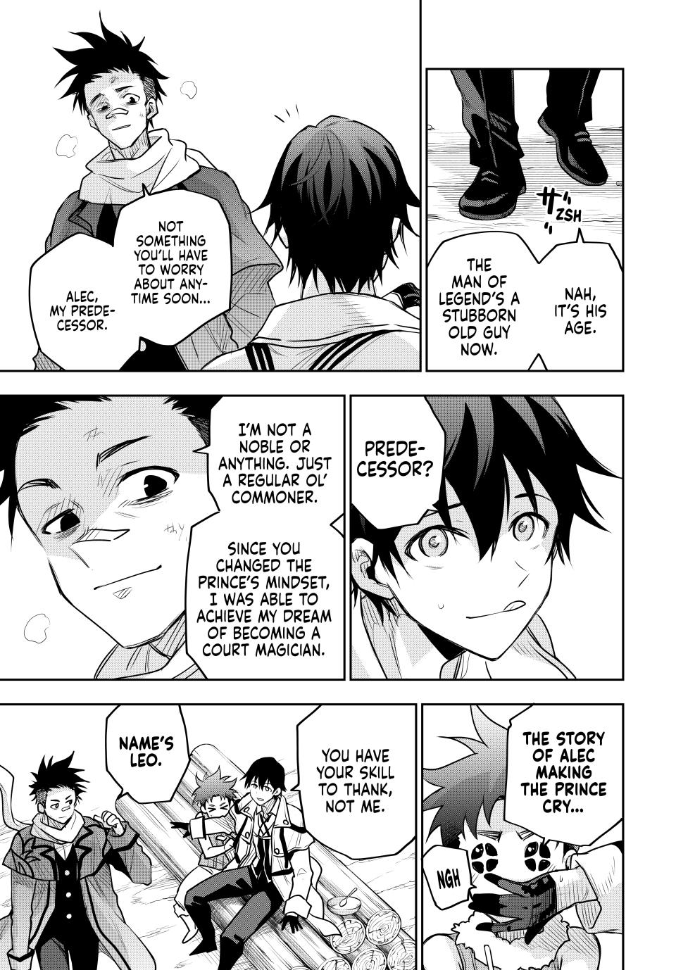 Mikata ga Yowa Sugite Hojo Mahou ni Toushite ita Kyuutei Mahou shi, Tsuihou Sarete Saikyou wo Mezasu Chap 129 - Next Chap 130