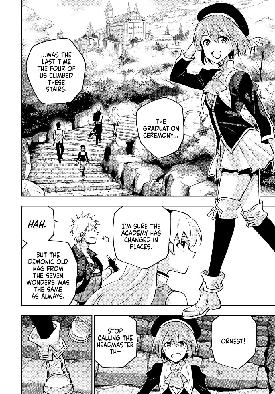 Mikata ga Yowa Sugite Hojo Mahou ni Toushite ita Kyuutei Mahou shi, Tsuihou Sarete Saikyou wo Mezasu Chap 121 - Next Chap 122