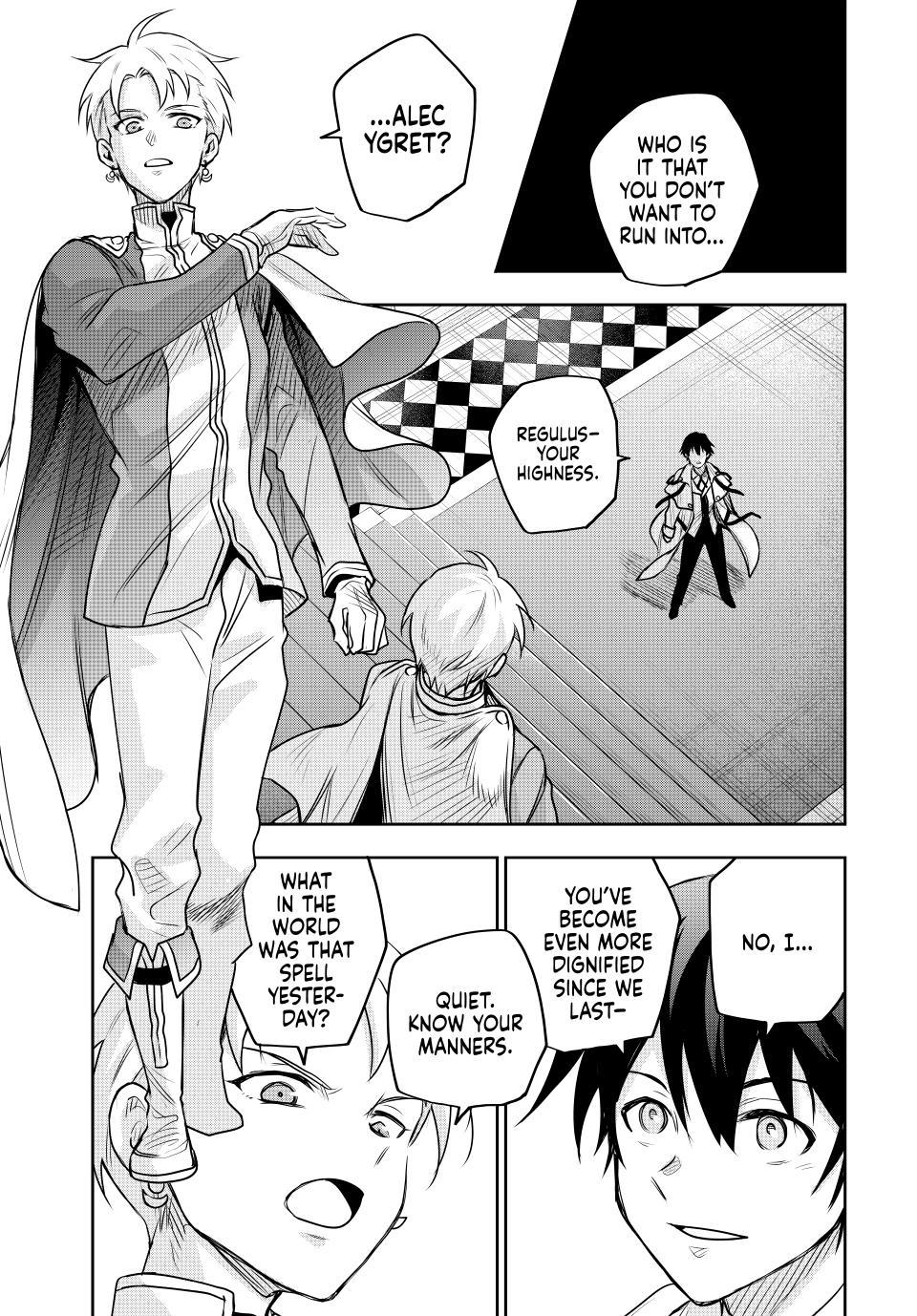 Mikata ga Yowasugite Hojo Mahou ni Tesshiteita Kyuutei Mahoushi, Tsuihou sarete Saikyou wo Mezashimasu Chap 122 - Next Chap 123