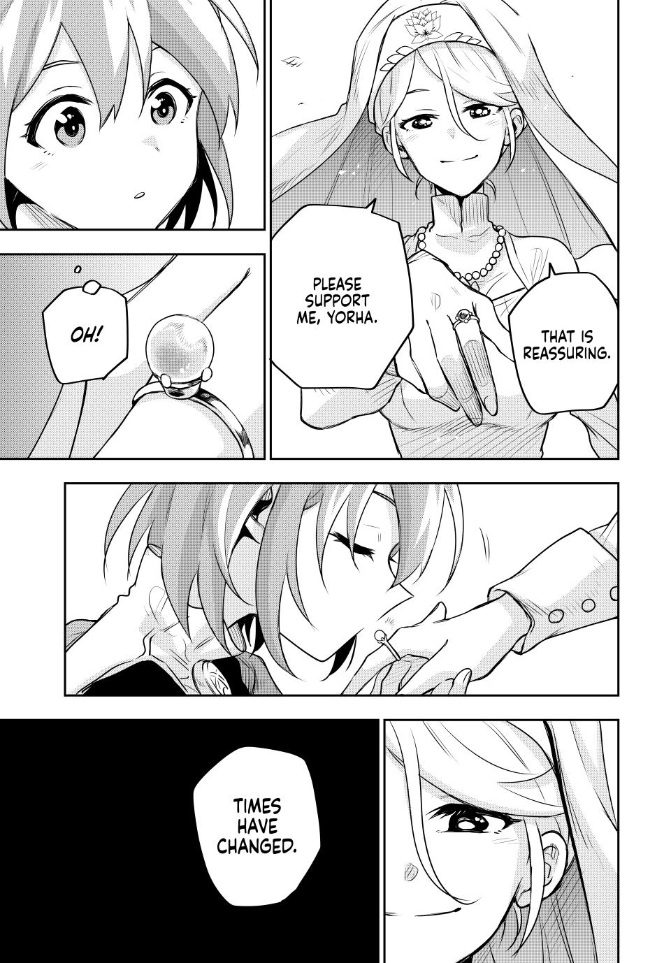 Mikata ga Yowasugite Hojo Mahou ni Tesshiteita Kyuutei Mahoushi, Tsuihou sarete Saikyou wo Mezashimasu Chap 123 - Next Chap 124