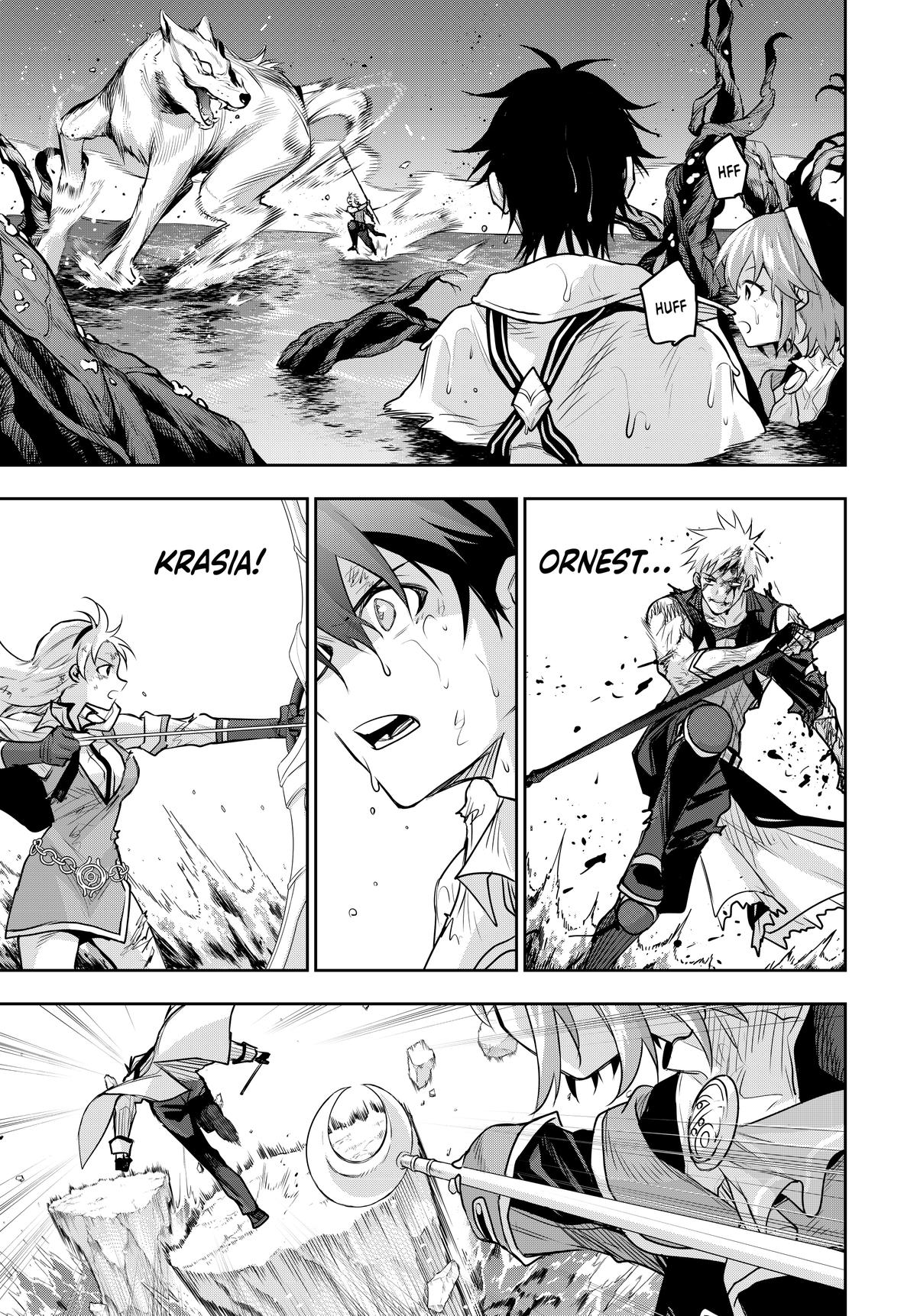 Mikata ga Yowa Sugite Hojo Mahou ni Toushite ita Kyuutei Mahou shi, Tsuihou Sarete Saikyou wo Mezasu Chap 137 - Next Chap 138