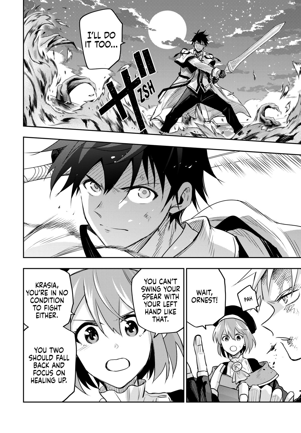 Mikata ga Yowa Sugite Hojo Mahou ni Toushite ita Kyuutei Mahou shi, Tsuihou Sarete Saikyou wo Mezasu Chap 137 - Next Chap 138
