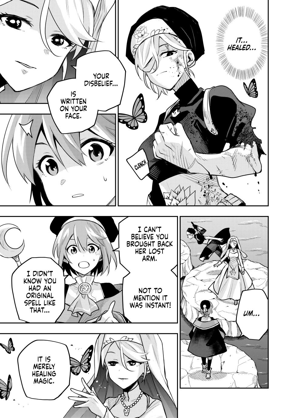 Mikata ga Yowa Sugite Hojo Mahou ni Toushite ita Kyuutei Mahou shi, Tsuihou Sarete Saikyou wo Mezasu Chap 139 - Next Chap 140