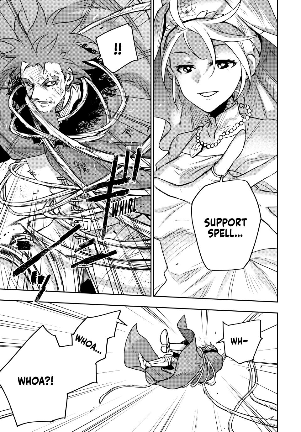 Mikata ga Yowa Sugite Hojo Mahou ni Toushite ita Kyuutei Mahou shi, Tsuihou Sarete Saikyou wo Mezasu Chap 131 - Next Chap 132