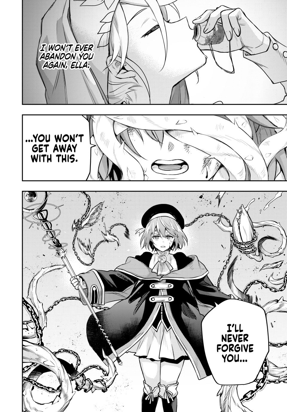 Mikata ga Yowasugite Hojo Mahou ni Tesshiteita Kyuutei Mahoushi, Tsuihou sarete Saikyou wo Mezashimasu Chap 147 - Next Chap 148