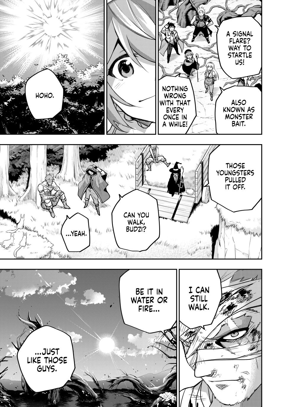 Mikata ga Yowa Sugite Hojo Mahou ni Toushite ita Kyuutei Mahou shi, Tsuihou Sarete Saikyou wo Mezasu Chap 144 - Next Chap 145