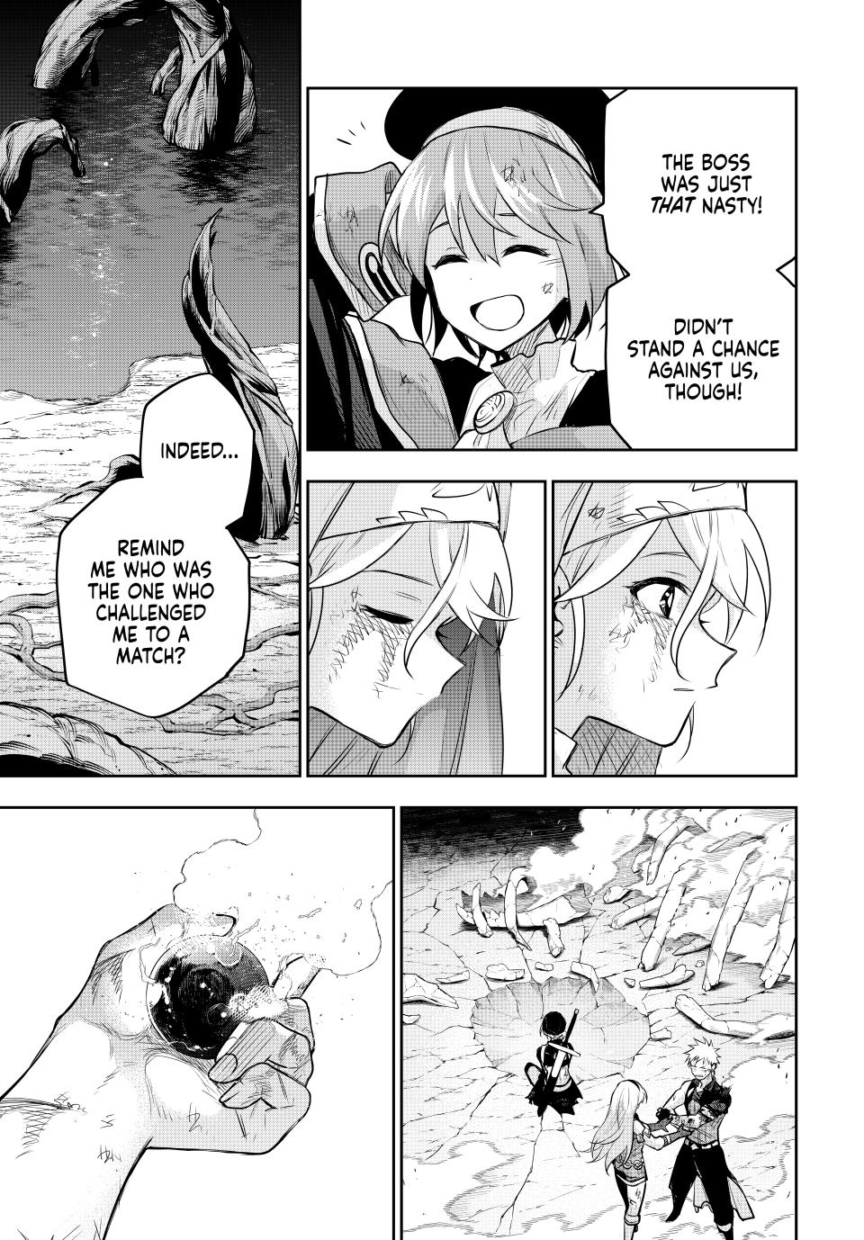 Mikata ga Yowa Sugite Hojo Mahou ni Toushite ita Kyuutei Mahou shi, Tsuihou Sarete Saikyou wo Mezasu Chap 144 - Next Chap 145