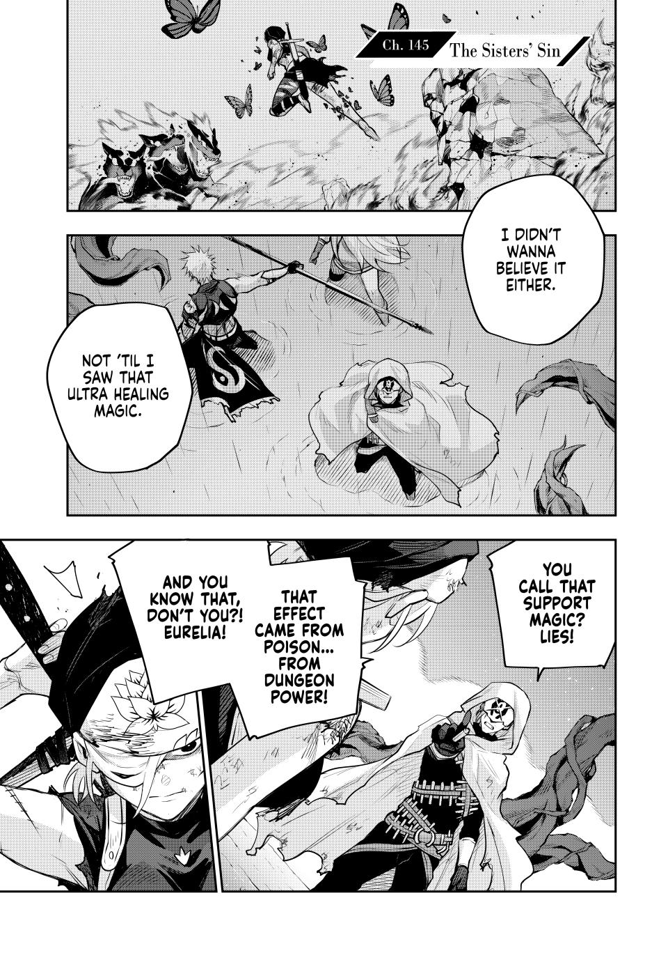 Mikata ga Yowa Sugite Hojo Mahou ni Toushite ita Kyuutei Mahou shi, Tsuihou Sarete Saikyou wo Mezasu Chap 145 - Next Chap 146