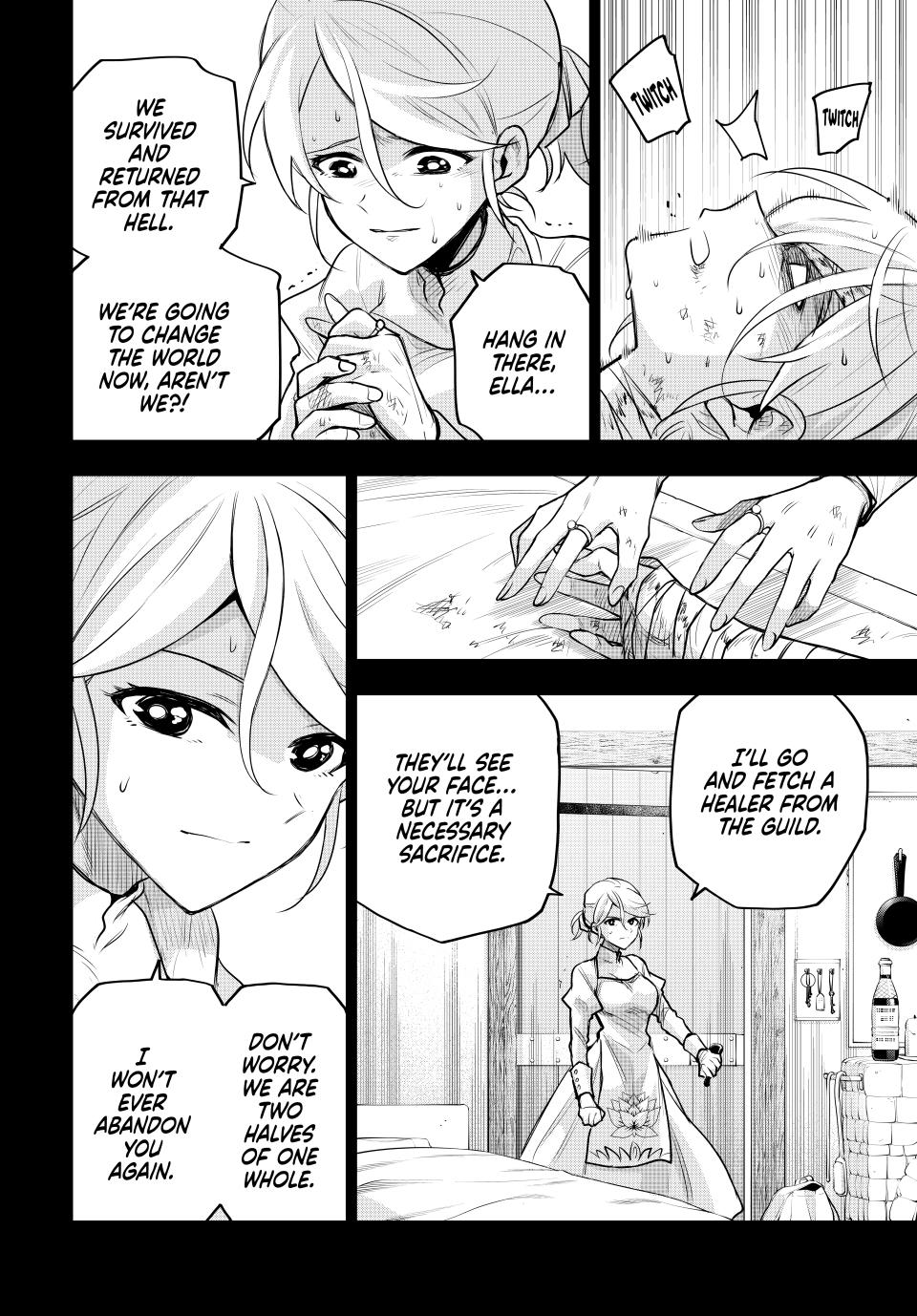 Mikata ga Yowa Sugite Hojo Mahou ni Toushite ita Kyuutei Mahou shi, Tsuihou Sarete Saikyou wo Mezasu Chap 145 - Next Chap 146