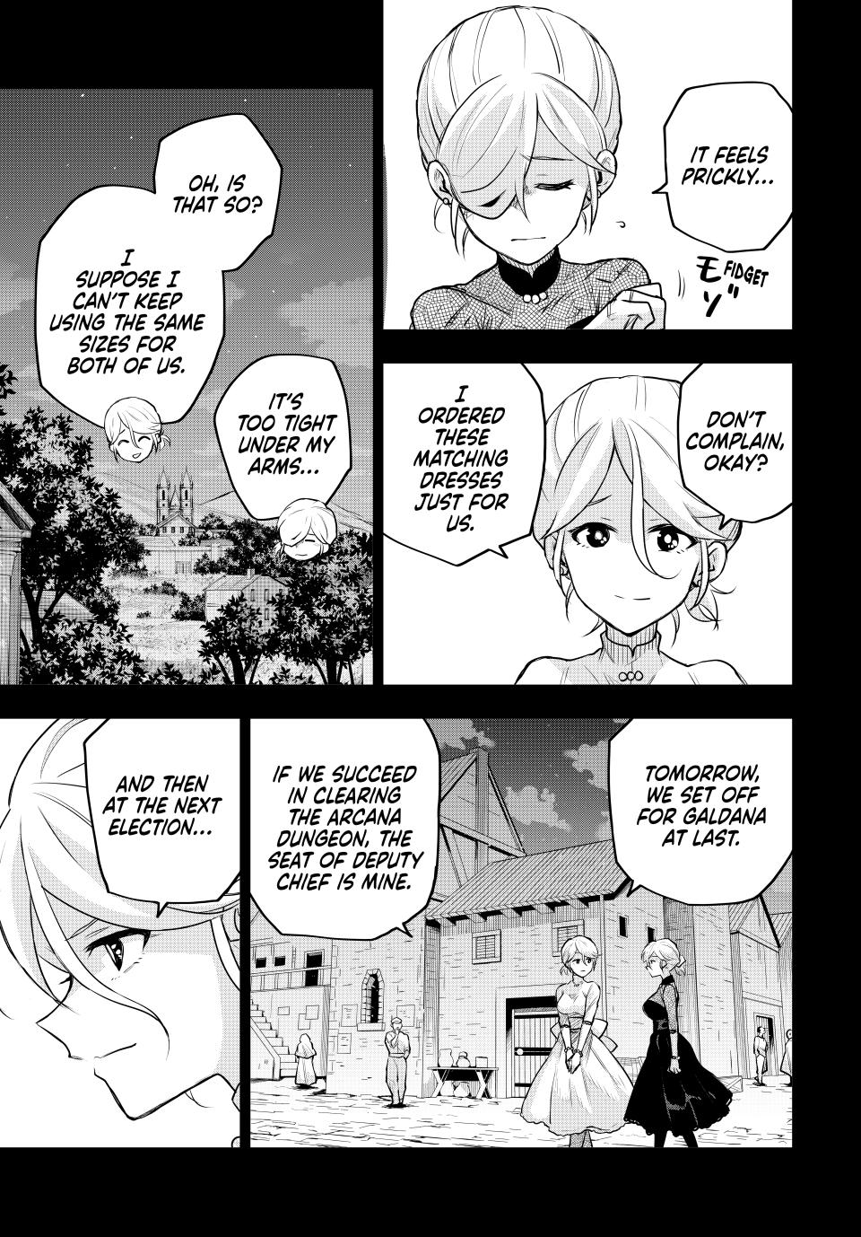 Mikata ga Yowasugite Hojo Mahou ni Tesshiteita Kyuutei Mahoushi, Tsuihou sarete Saikyou wo Mezashimasu Chap 142 - Next Chap 143