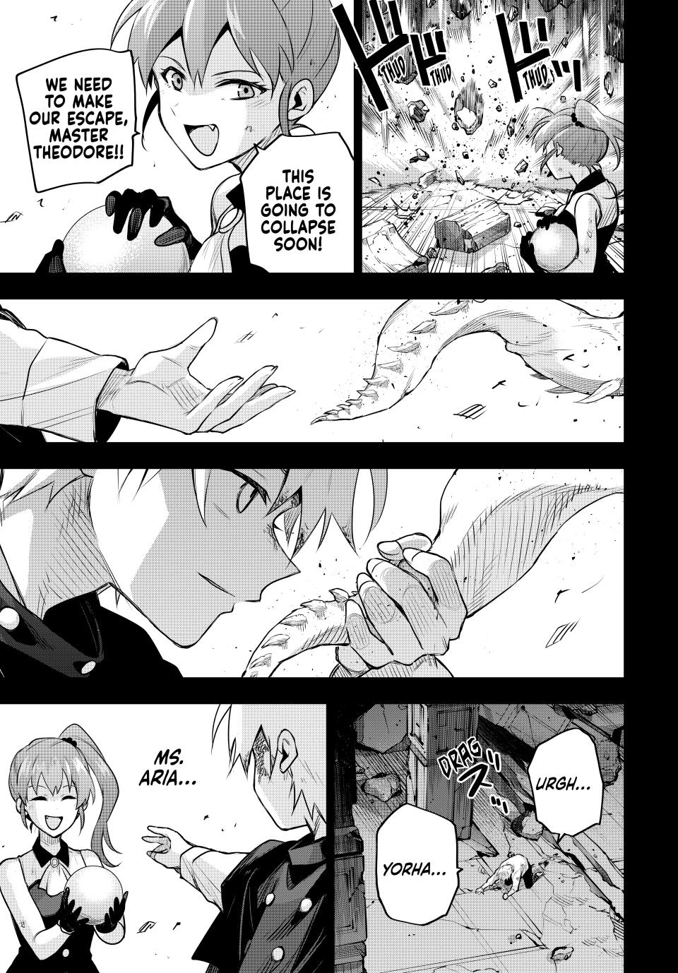 Mikata ga Yowa Sugite Hojo Mahou ni Toushite ita Kyuutei Mahou shi, Tsuihou Sarete Saikyou wo Mezasu Chap 157 - Next Chap 158