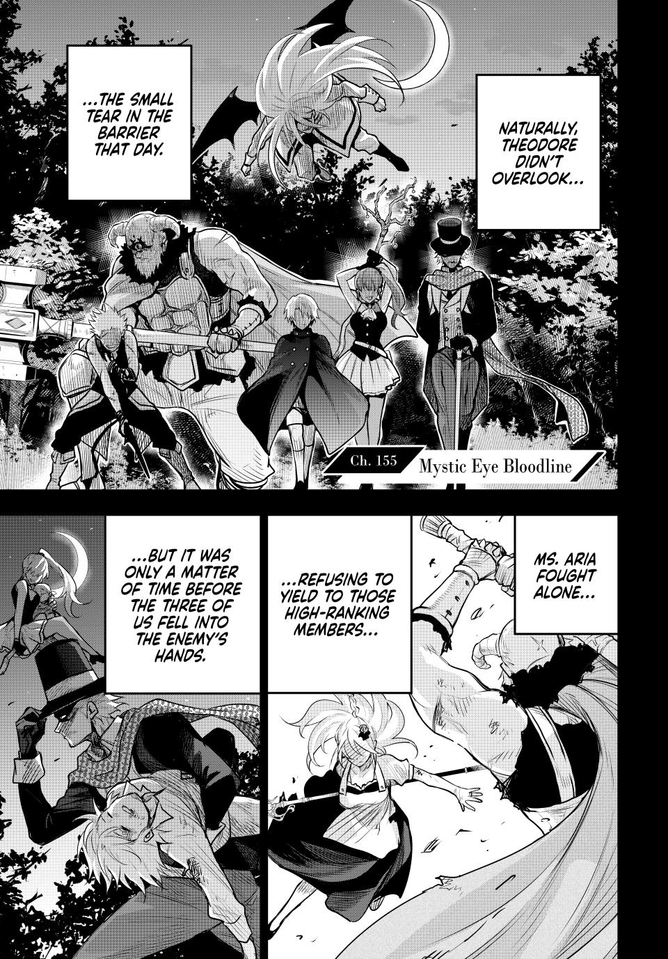 Mikata ga Yowasugite Hojo Mahou ni Tesshiteita Kyuutei Mahoushi, Tsuihou sarete Saikyou wo Mezashimasu Chap 155 - Next Chap 156