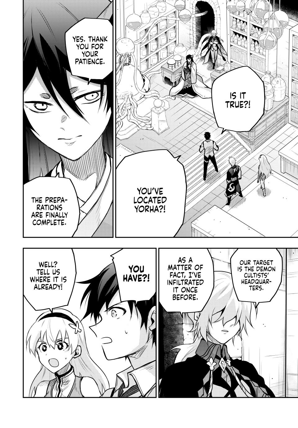 Mikata ga Yowa Sugite Hojo Mahou ni Toushite ita Kyuutei Mahou shi, Tsuihou Sarete Saikyou wo Mezasu Chap 158 - Next Chap 159