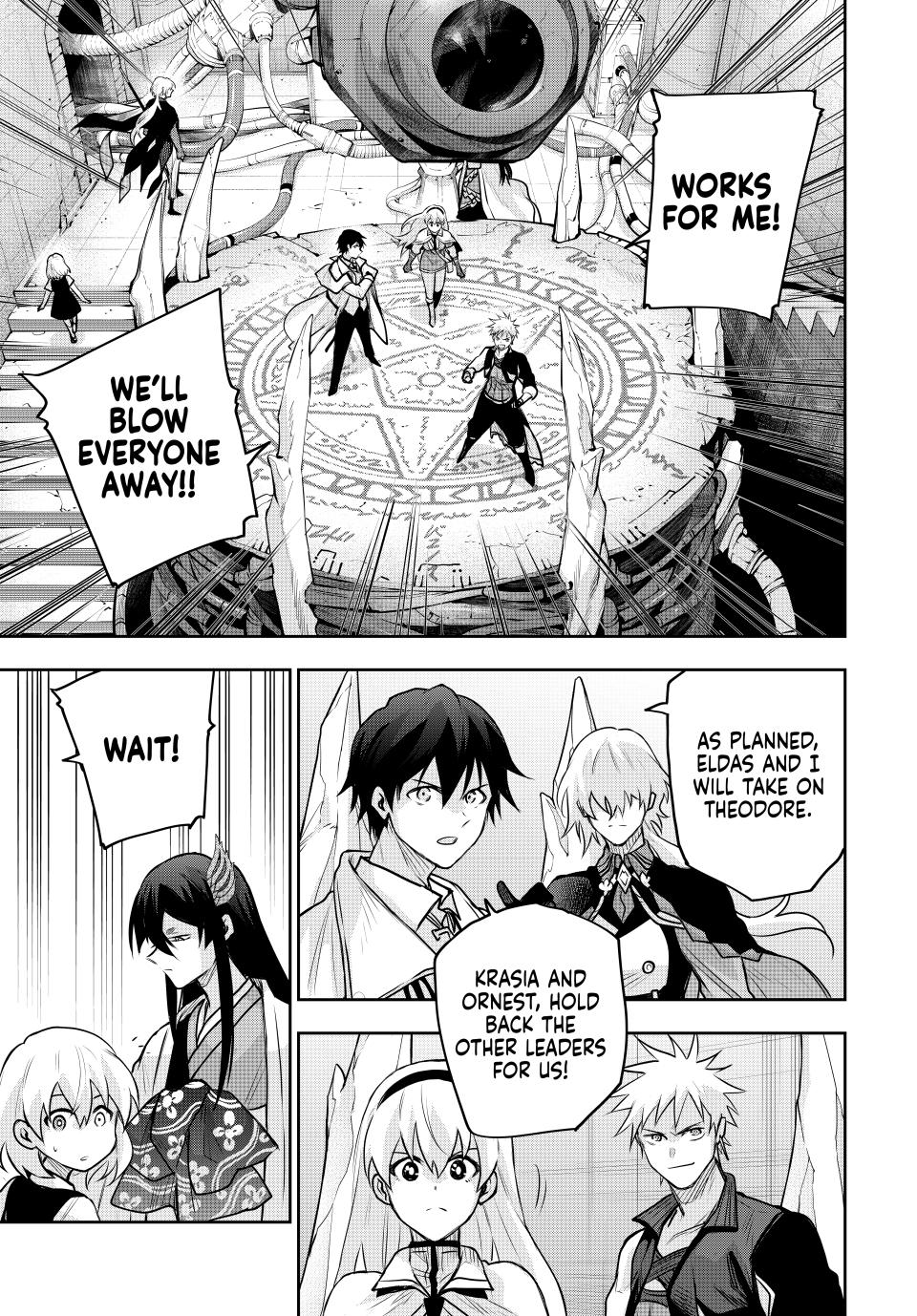 Mikata ga Yowa Sugite Hojo Mahou ni Toushite ita Kyuutei Mahou shi, Tsuihou Sarete Saikyou wo Mezasu Chap 159 - Next Chap 160