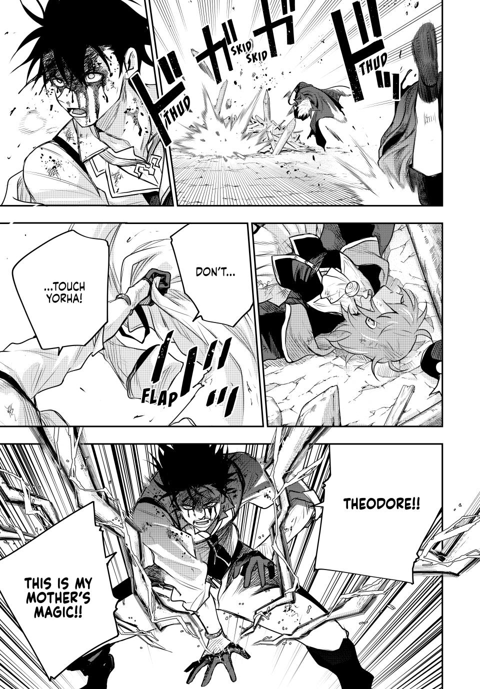 Mikata ga Yowa Sugite Hojo Mahou ni Toushite ita Kyuutei Mahou shi, Tsuihou Sarete Saikyou wo Mezasu Chap 150 - Next Chap 151