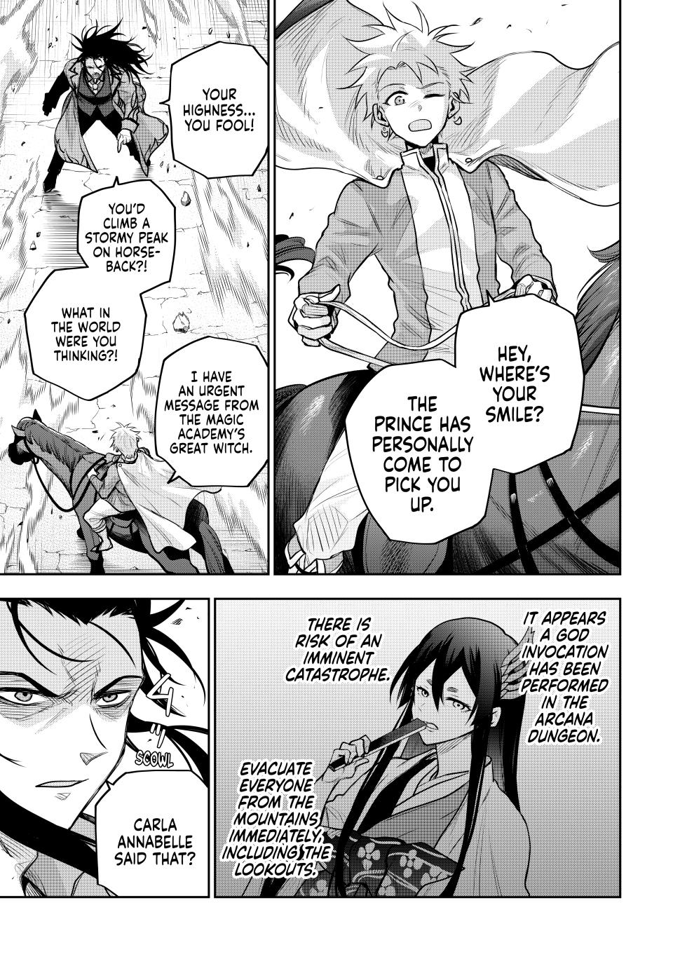 Mikata ga Yowa Sugite Hojo Mahou ni Toushite ita Kyuutei Mahou shi, Tsuihou Sarete Saikyou wo Mezasu Chap 151 - Next Chap 152