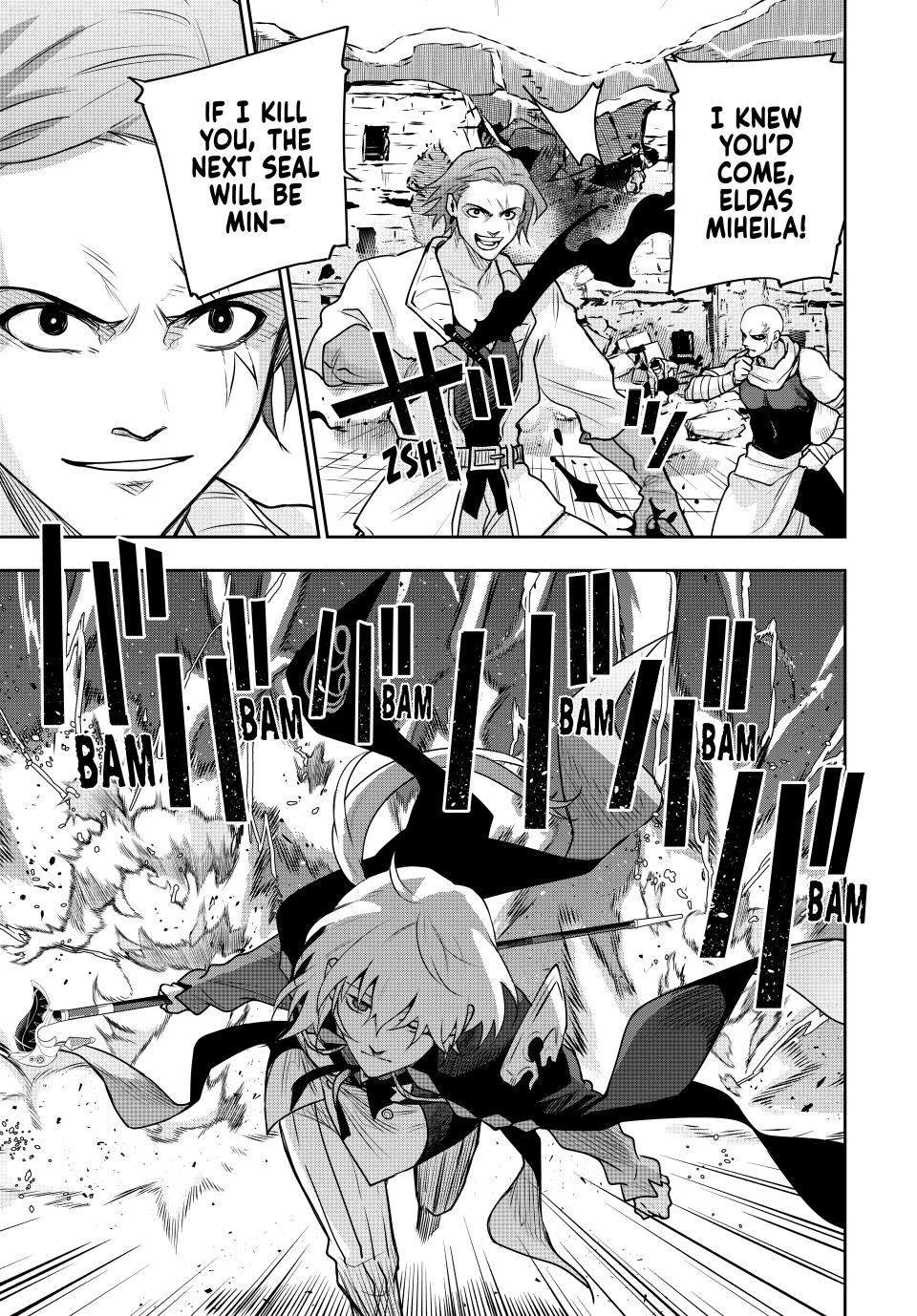 Mikata ga Yowasugite Hojo Mahou ni Tesshiteita Kyuutei Mahoushi, Tsuihou sarete Saikyou wo Mezashimasu Chap 160 - Next Chap 161