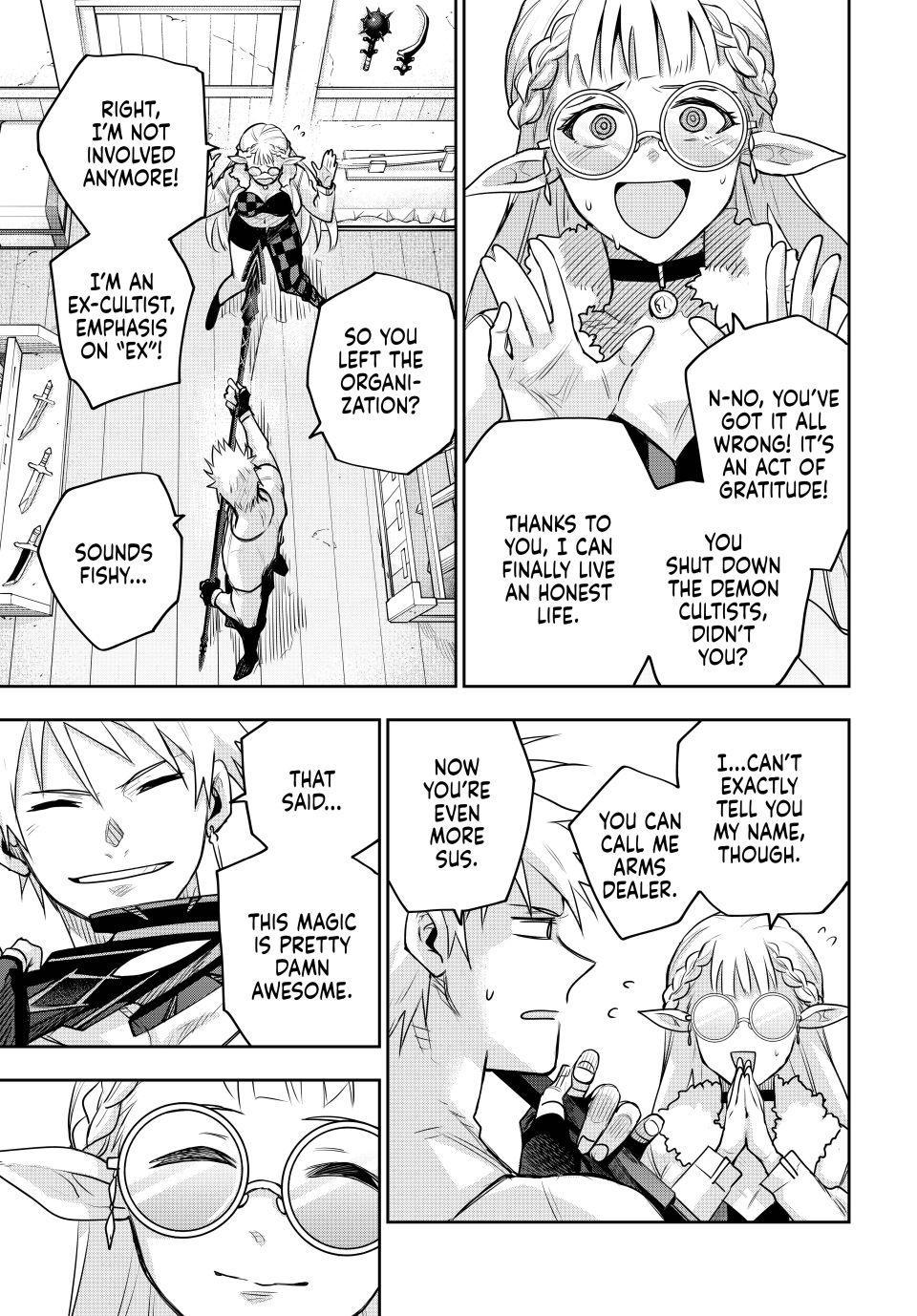 Mikata ga Yowasugite Hojo Mahou ni Tesshiteita Kyuutei Mahoushi, Tsuihou sarete Saikyou wo Mezashimasu Chap 184 - Next Chap 185
