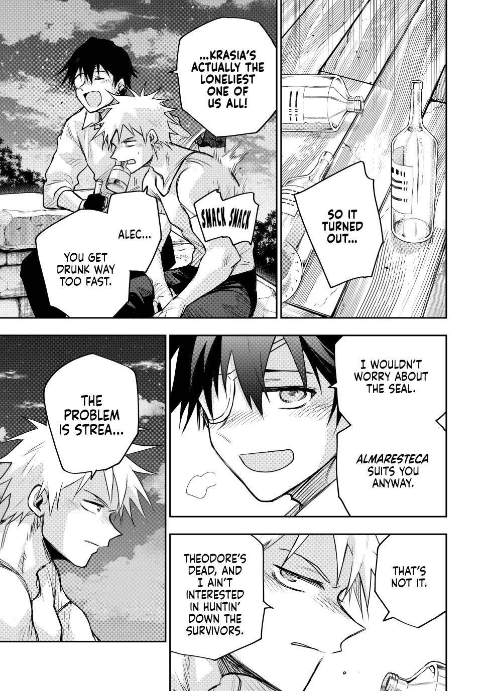 Mikata ga Yowasugite Hojo Mahou ni Tesshiteita Kyuutei Mahoushi, Tsuihou sarete Saikyou wo Mezashimasu Chap 184 - Next Chap 185