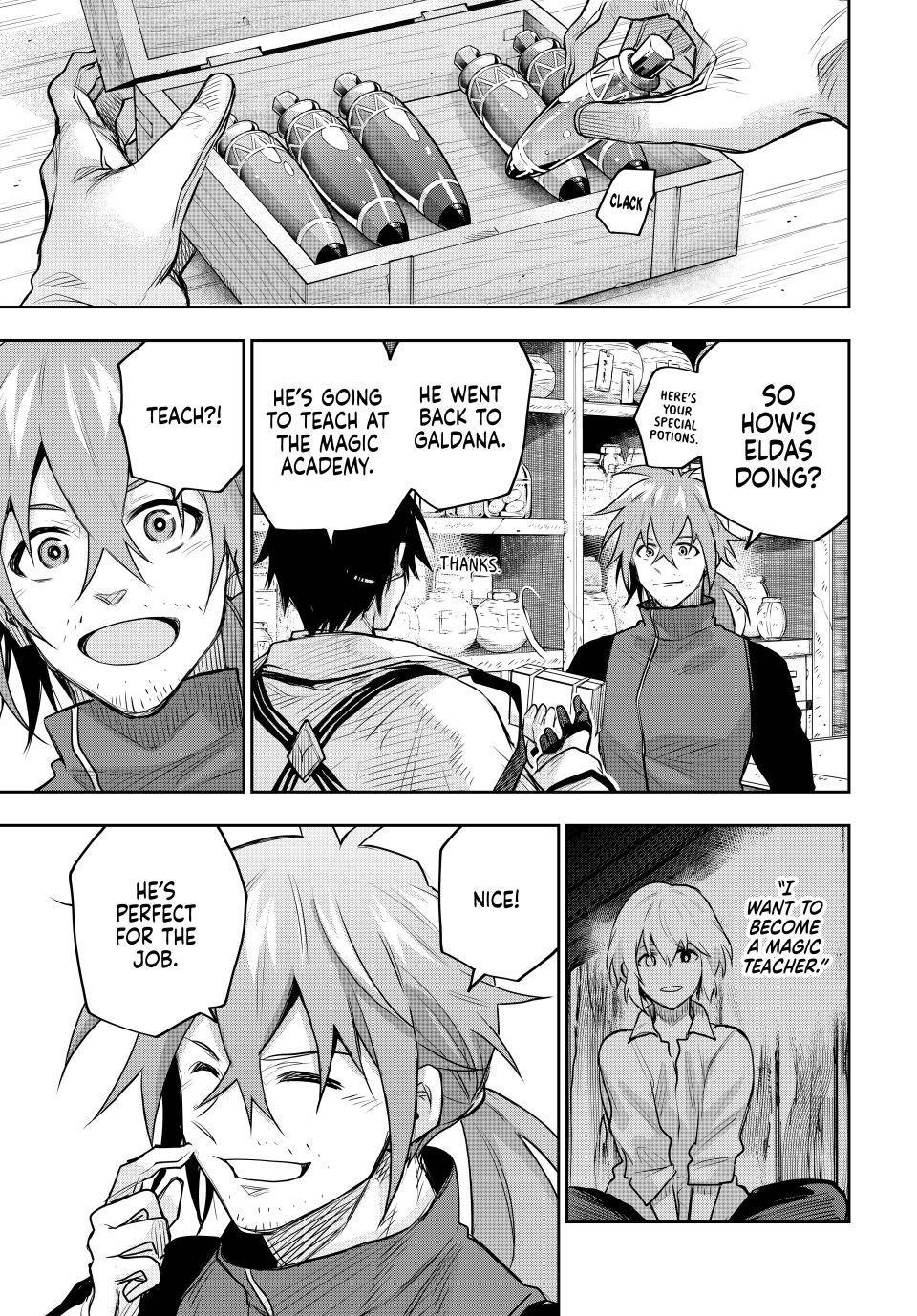 Mikata ga Yowa Sugite Hojo Mahou ni Toushite ita Kyuutei Mahou shi, Tsuihou Sarete Saikyou wo Mezasu Chap 185 - Next Chap 186