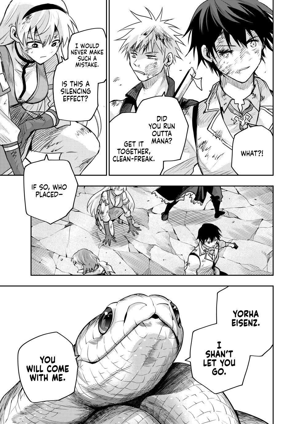 Mikata ga Yowasugite Hojo Mahou ni Tesshiteita Kyuutei Mahoushi, Tsuihou sarete Saikyou wo Mezashimasu Chap 182 - Next Chap 183
