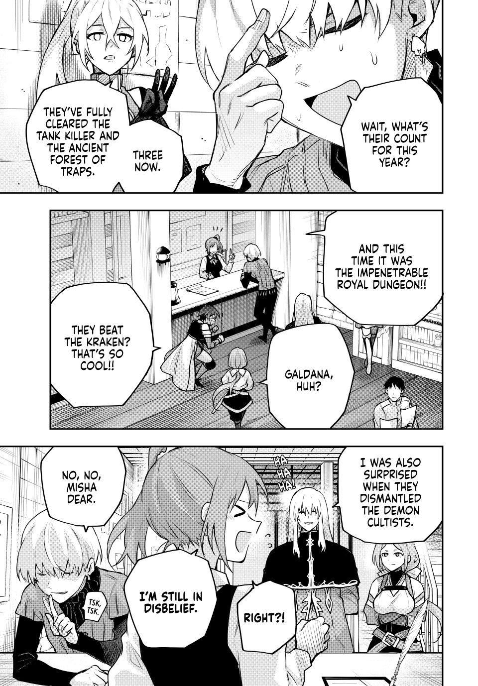 Mikata ga Yowasugite Hojo Mahou ni Tesshiteita Kyuutei Mahoushi, Tsuihou sarete Saikyou wo Mezashimasu Chap 183 - Next Chap 184