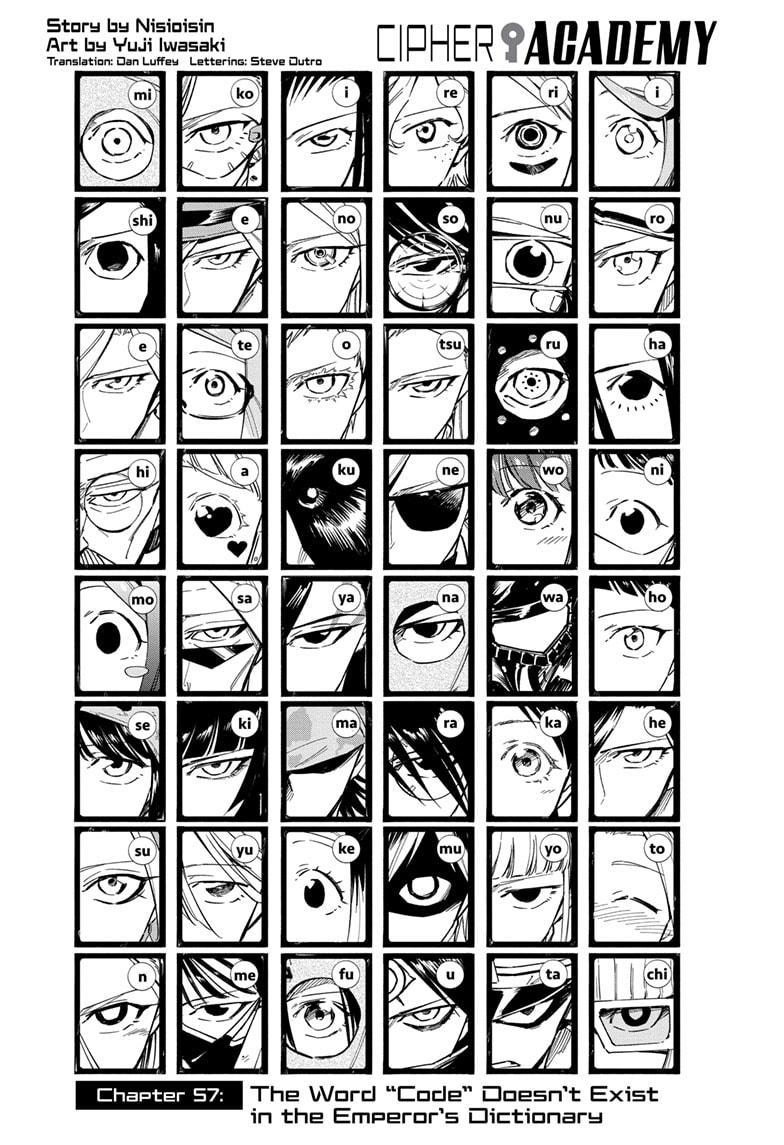 Cipher Academy Chap 57 - Next Chap 58