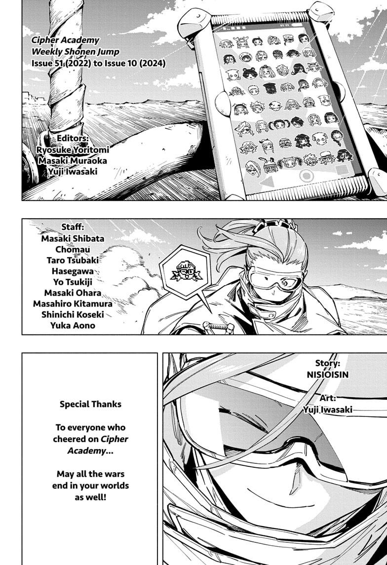 Cipher Academy Chap 58 - Next Chap 59