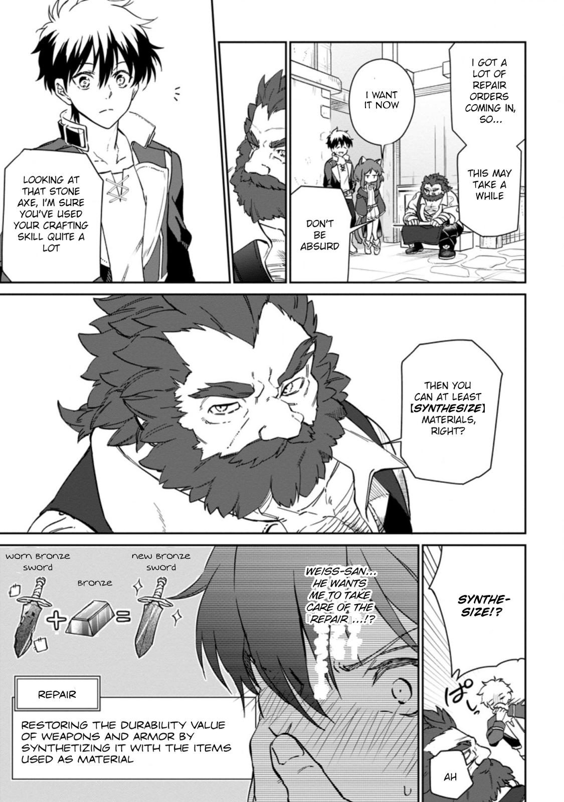 Isekai Craft-gurashi: Jiyuu Kimama na Seisanshoku no Honobono Slow Life Chap 8.2 - Next Chap 9.2