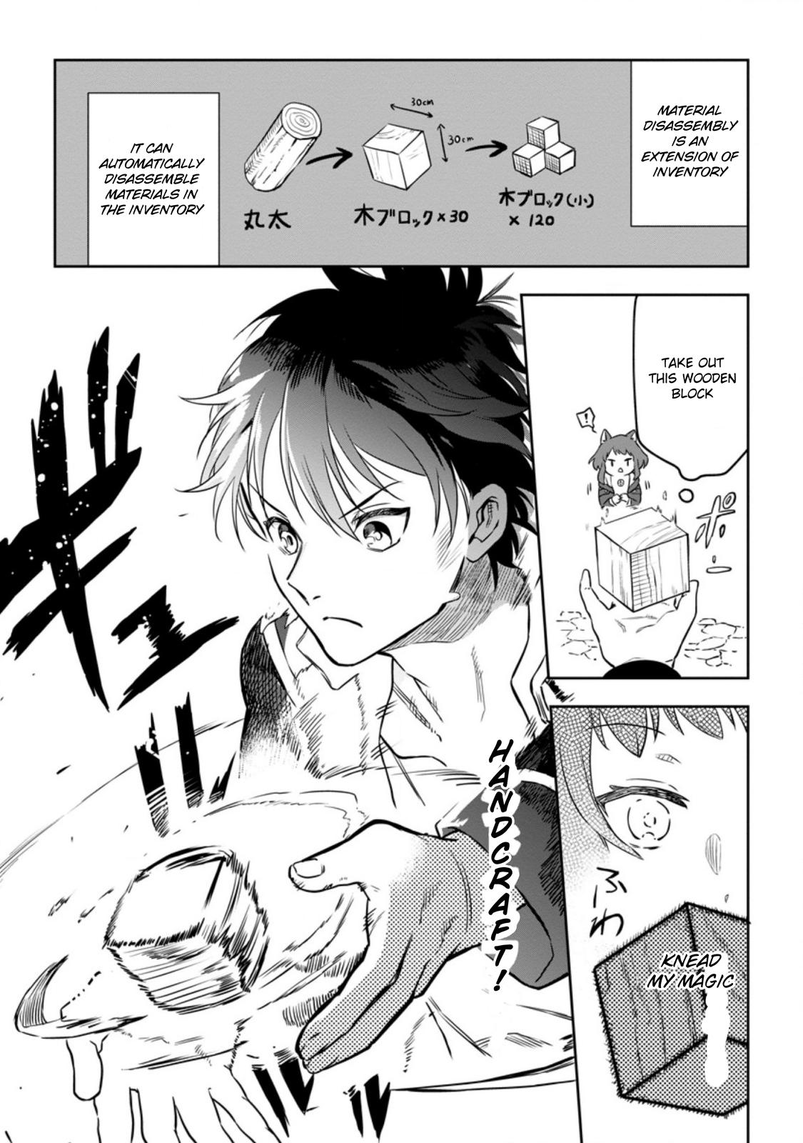 Isekai Craft-gurashi: Jiyuu Kimama na Seisanshoku no Honobono Slow Life Chap 3.2 - Next Chap 4.2