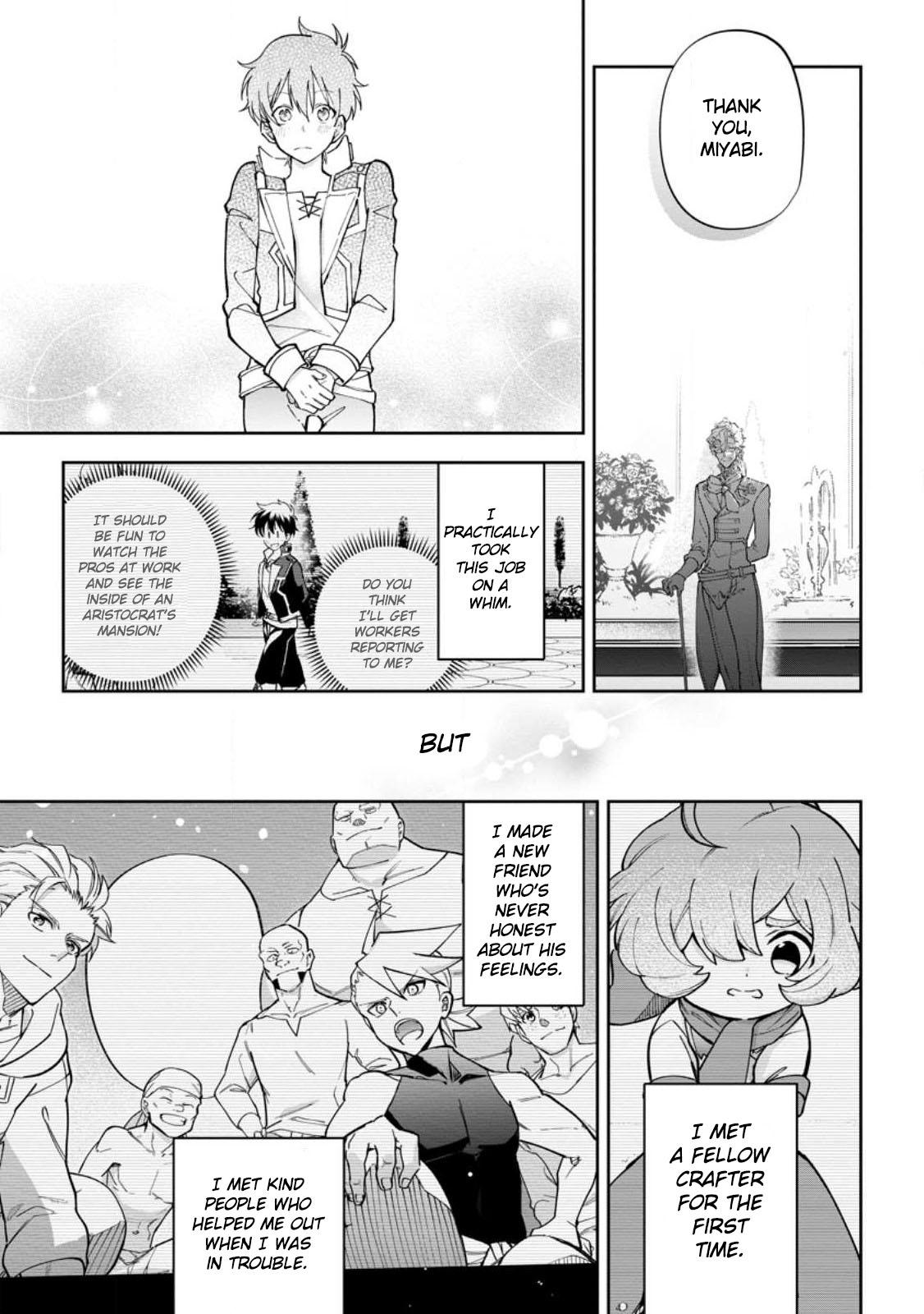 Isekai Craft-gurashi: Jiyuu Kimama na Seisanshoku no Honobono Slow Life Chap 15 - Next Chap 16