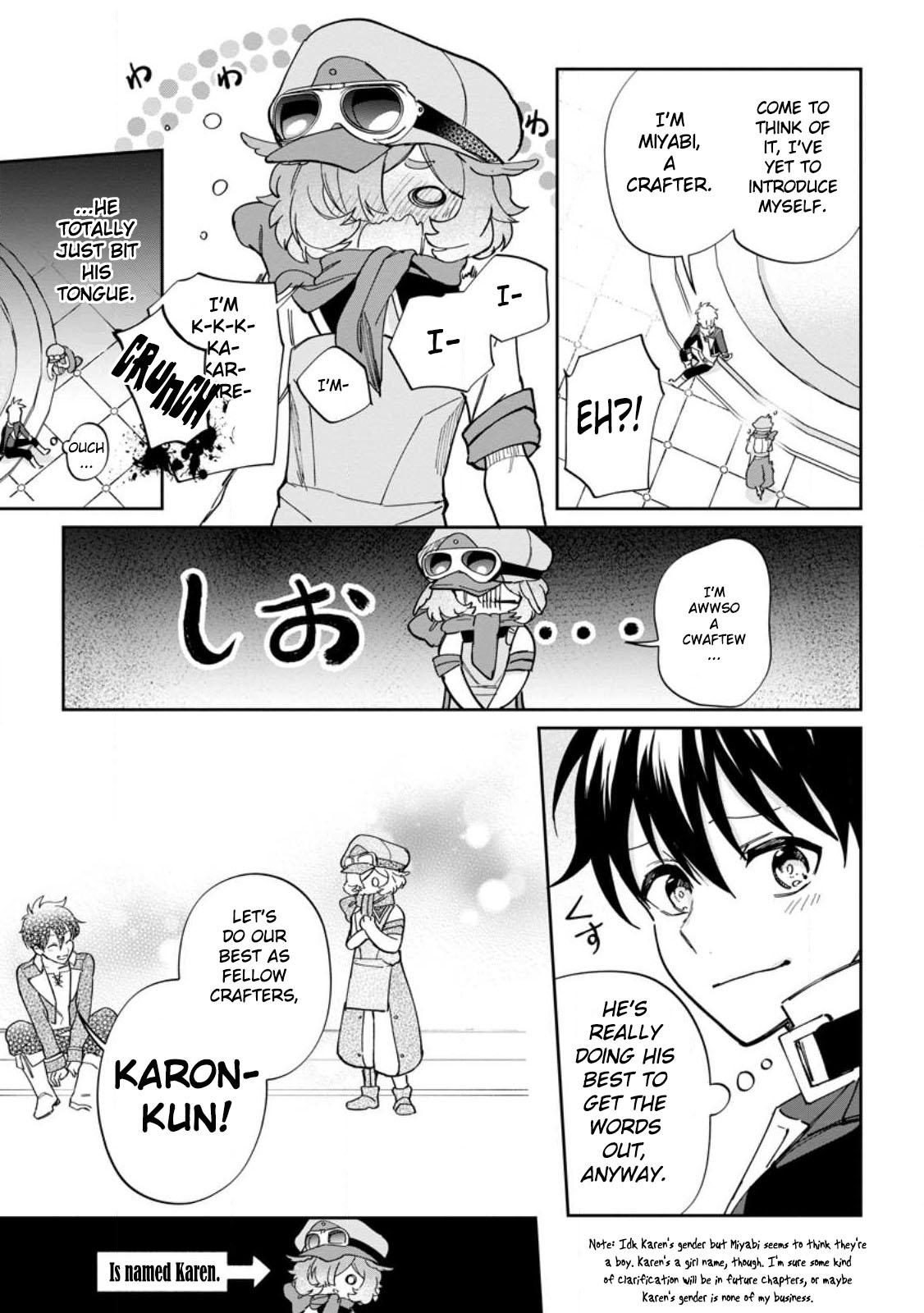 Isekai Craft-gurashi: Jiyuu Kimama na Seisanshoku no Honobono Slow Life Chap 12 - Next Chap 13