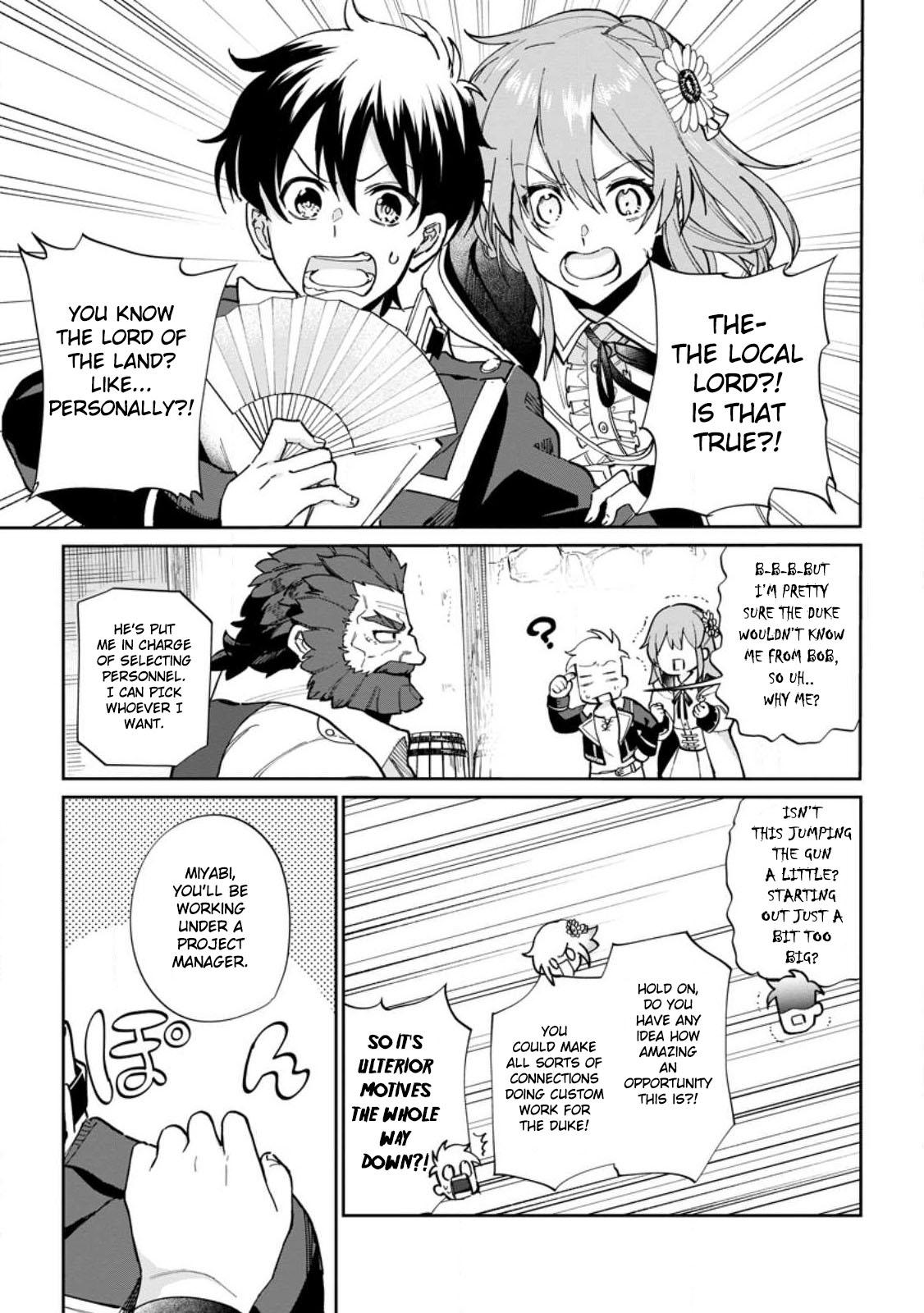 Isekai Craft-gurashi: Jiyuu Kimama na Seisanshoku no Honobono Slow Life Chap 12 - Next Chap 13