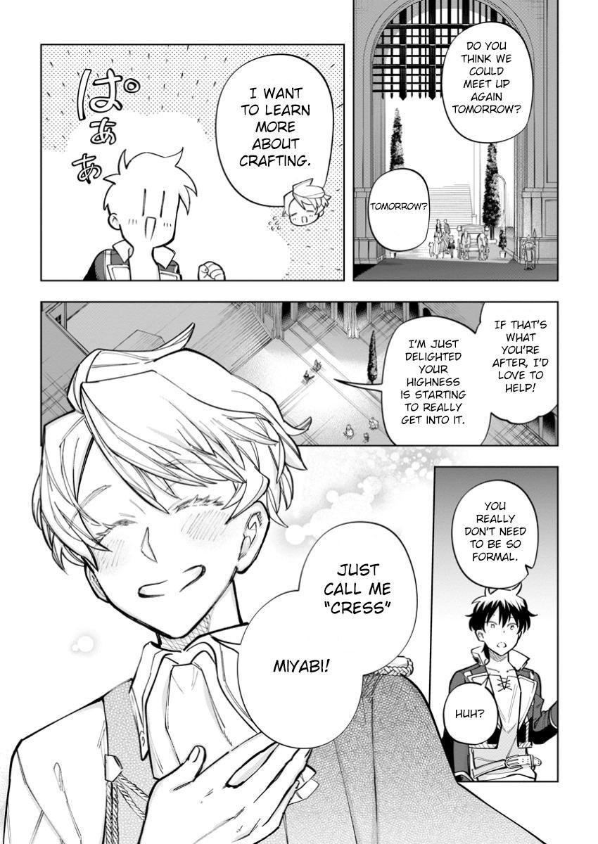 Isekai Craft-gurashi: Jiyuu Kimama na Seisanshoku no Honobono Slow Life Chap 27 - Next Chap 28
