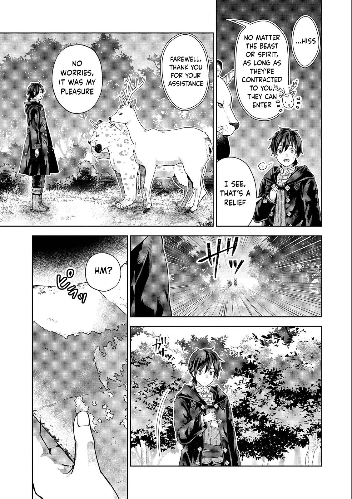 Isekai ni Teni shitara Yama no Naka datta. Handou de Tsuyosa yori mo Kaitekisa wo Erabimashita. Chap 14 - Next Chap 15