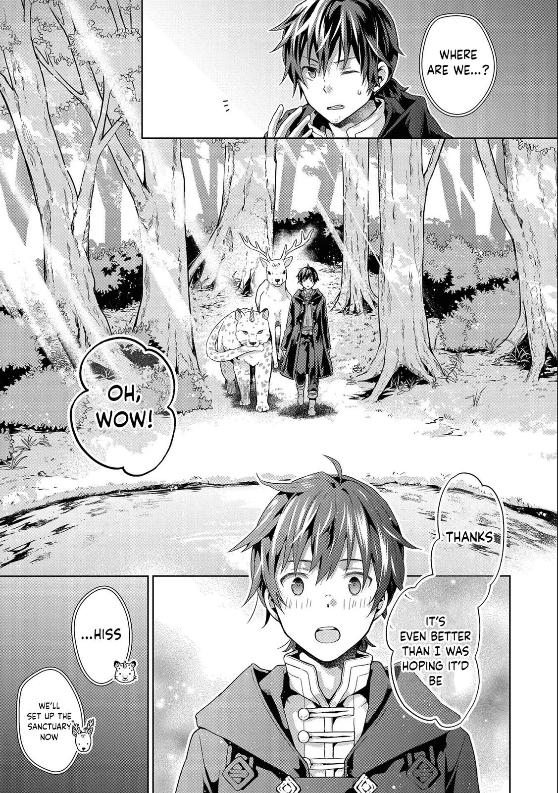 Isekai ni Teni shitara Yama no Naka datta. Handou de Tsuyosa yori mo Kaitekisa wo Erabimashita. Chap 14 - Next Chap 15