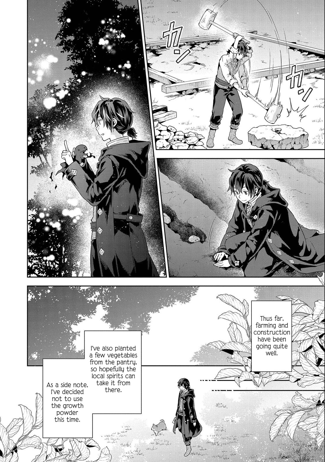 Isekai ni Teni shitara Yama no Naka datta. Handou de Tsuyosa yori mo Kaitekisa wo Erabimashita. Chap 16 - Next Chap 17