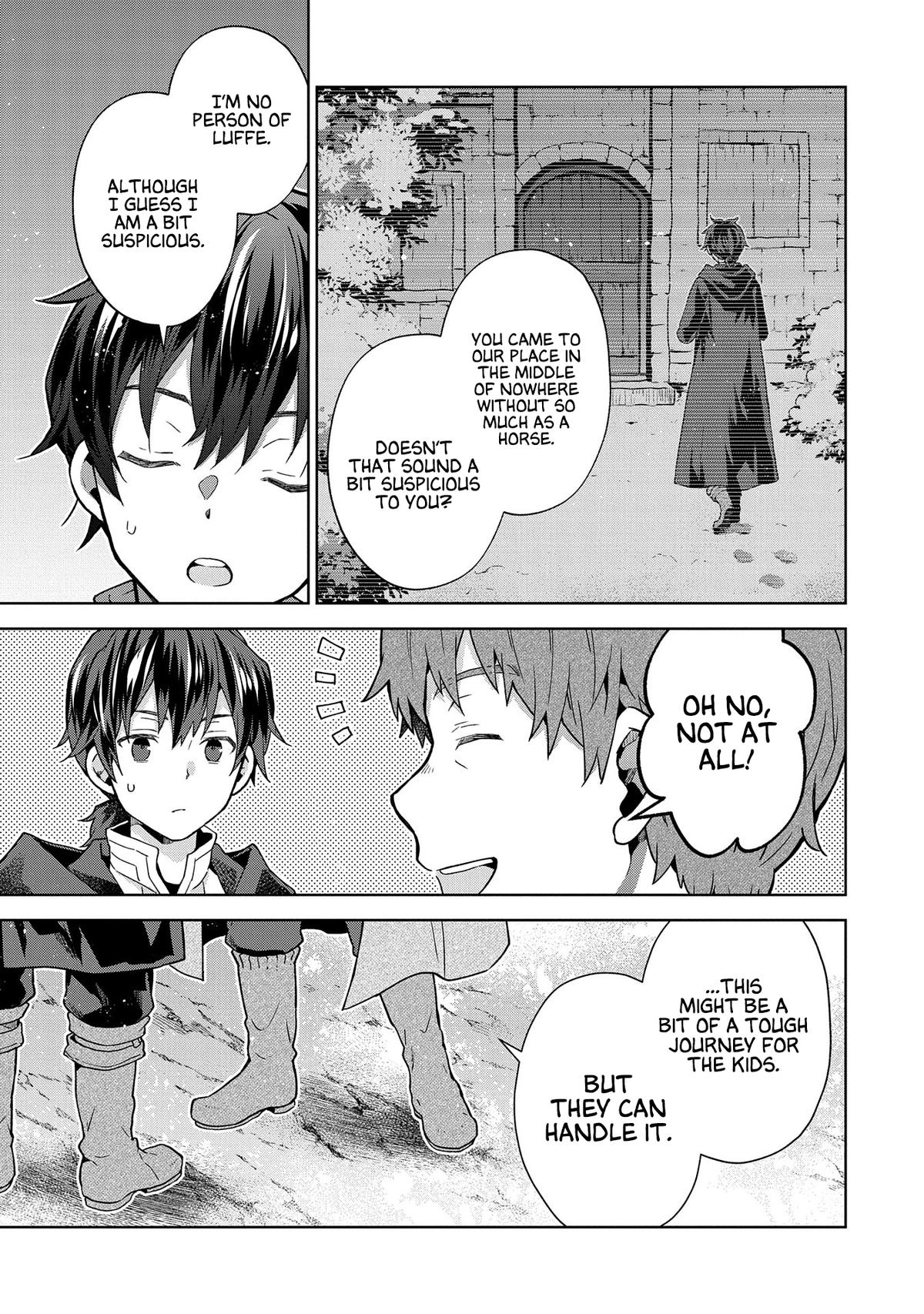 Isekai ni Teni shitara Yama no Naka datta. Handou de Tsuyosa yori mo Kaitekisa wo Erabimashita. Chap 24 - Next Chap 25